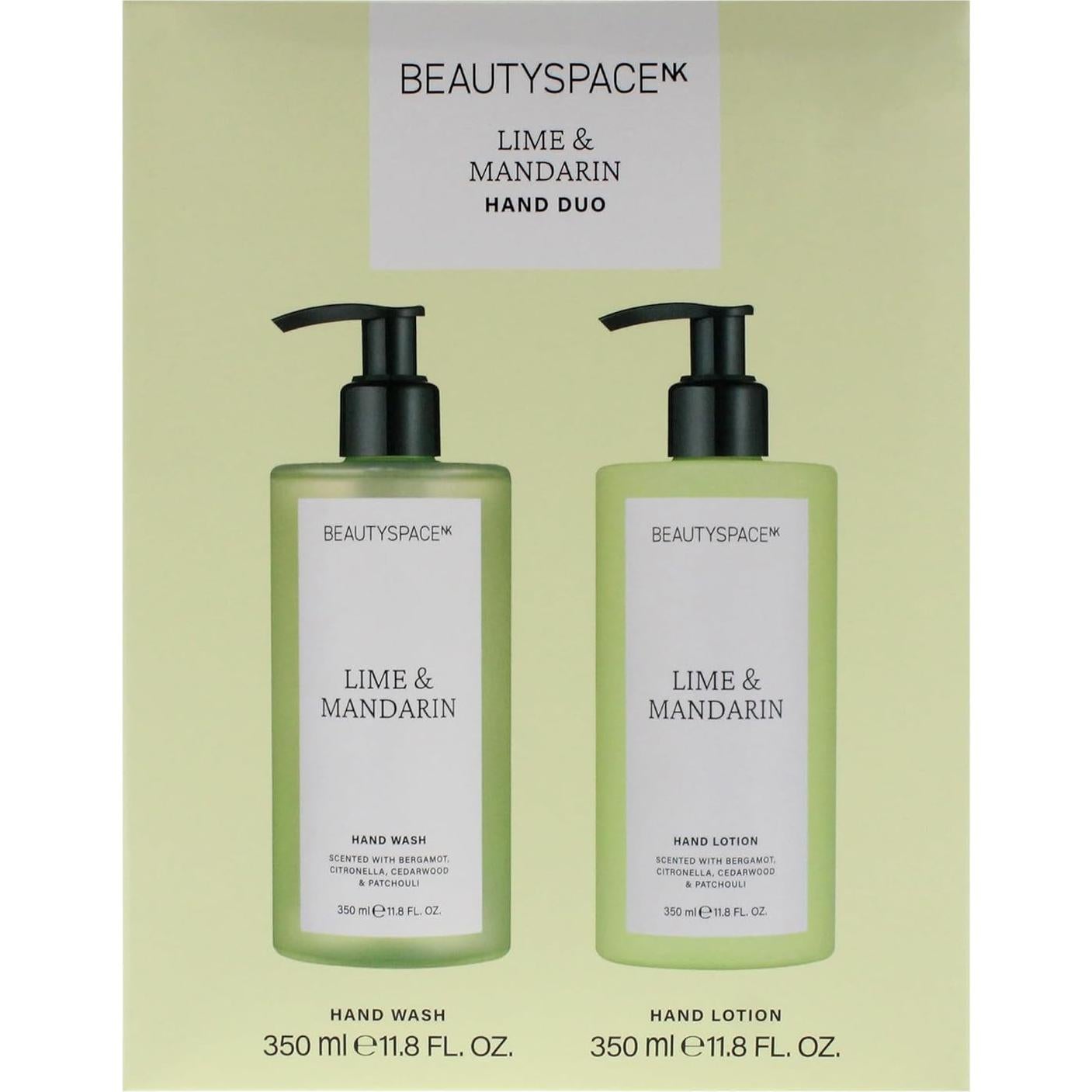 Dúo de Cuidado de Manos SpaceNK - Lima y Mandarina 335ml