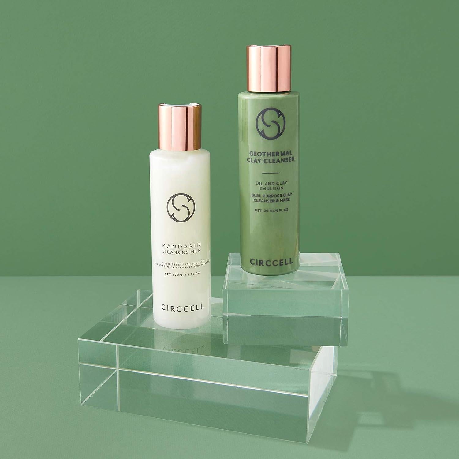 Conjunto de Ritual de Limpieza Día y Noche Circcell - Limpiador de Arcilla y Leche de Mandarina