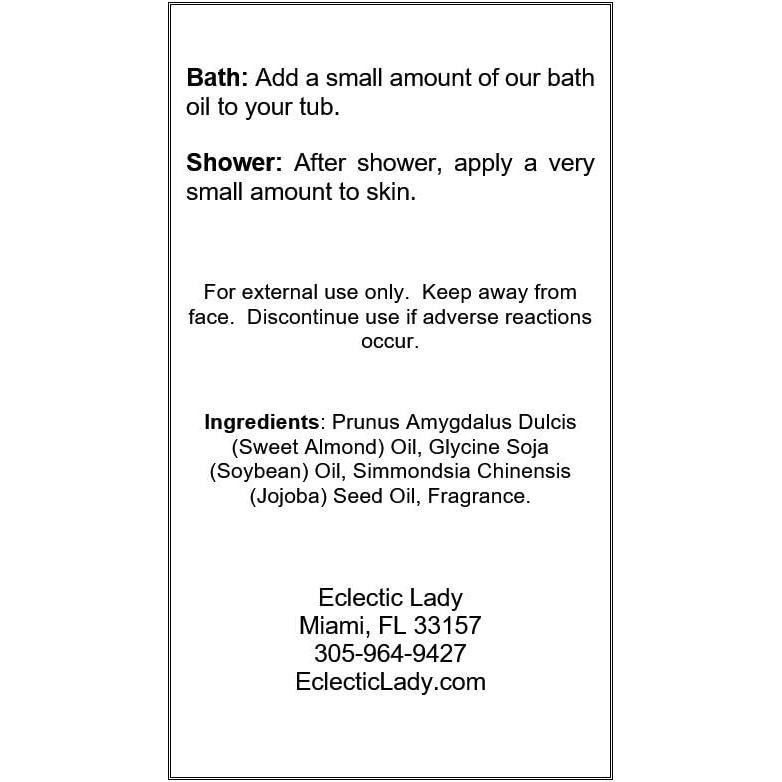 Aceite de Baño Aromatizado Eclectic Lady Naranja Mandarina 113 ml