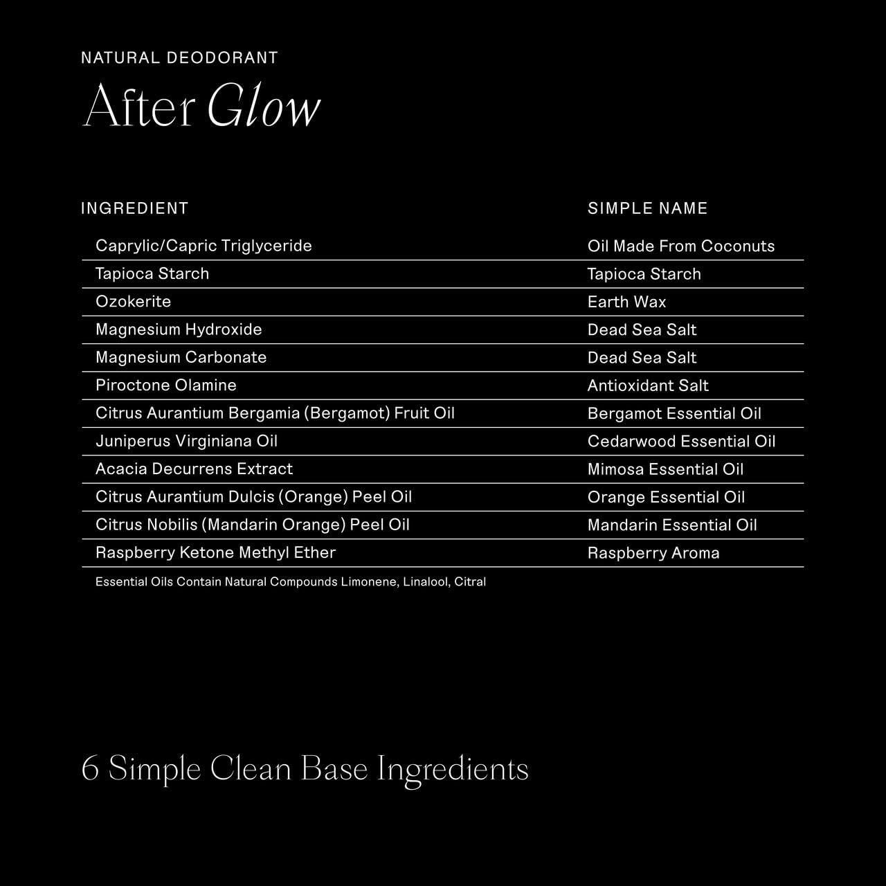 Desodorante Natural Each & Every 70g Frambuesa y Mandarina