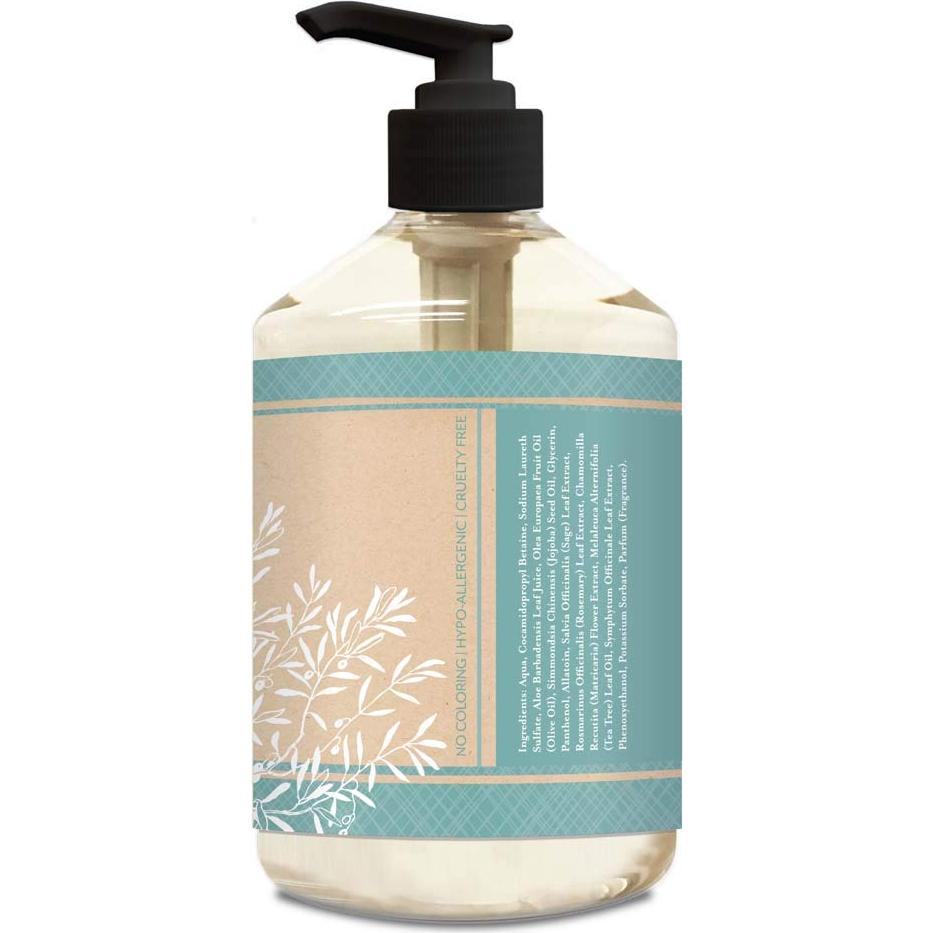 Jabón Líquido Natural para Manos Olivia Care 523 g - Té Verde