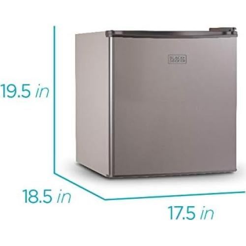 Refrigerador Compacto BLACK+DECKER BCRK17V 1.7 Pies Cúbicos Plata