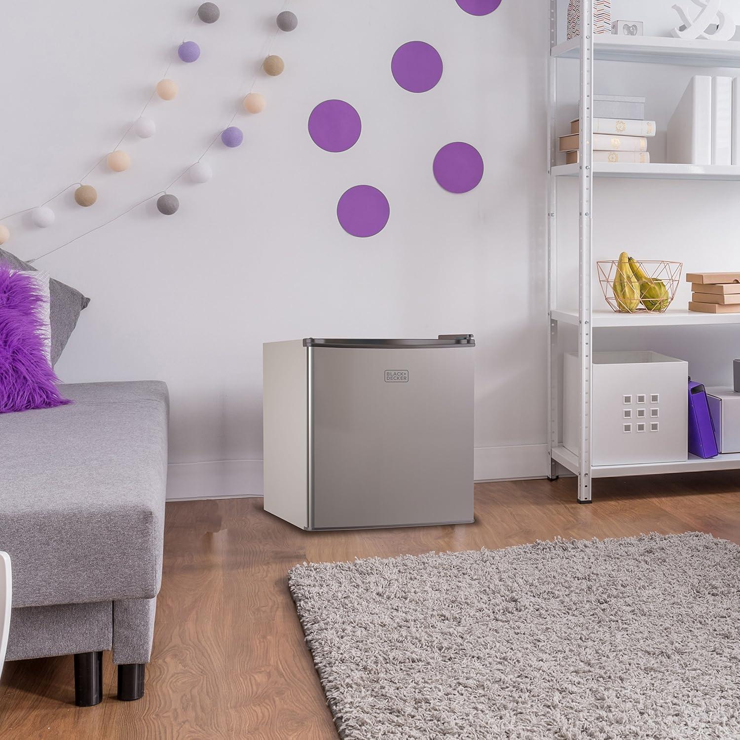 Refrigerador Compacto BLACK+DECKER BCRK17V 1.7 Pies Cúbicos Plata