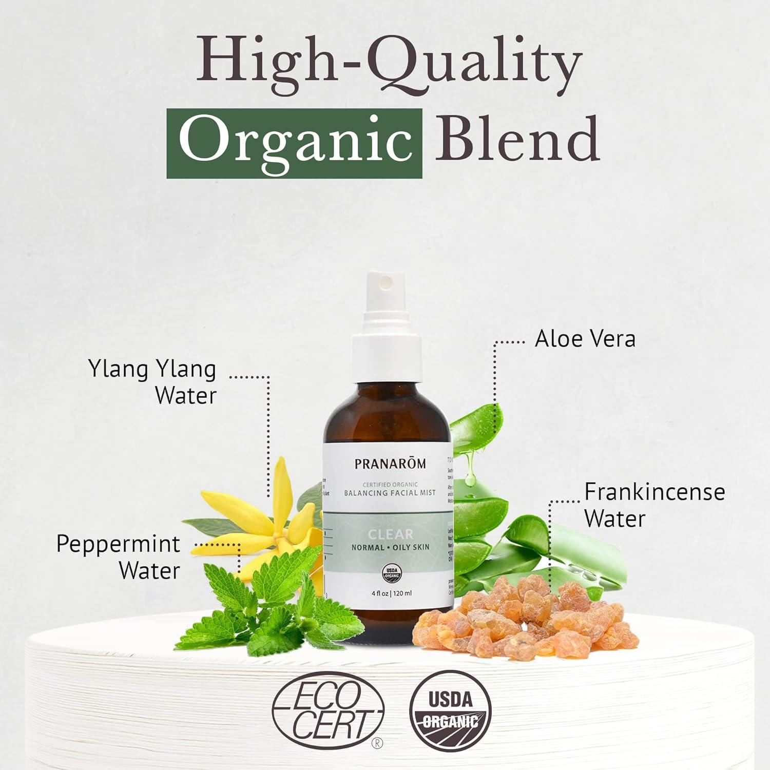 Bruma Facial Hidratante Pranarom 120ml - Piel Grasa