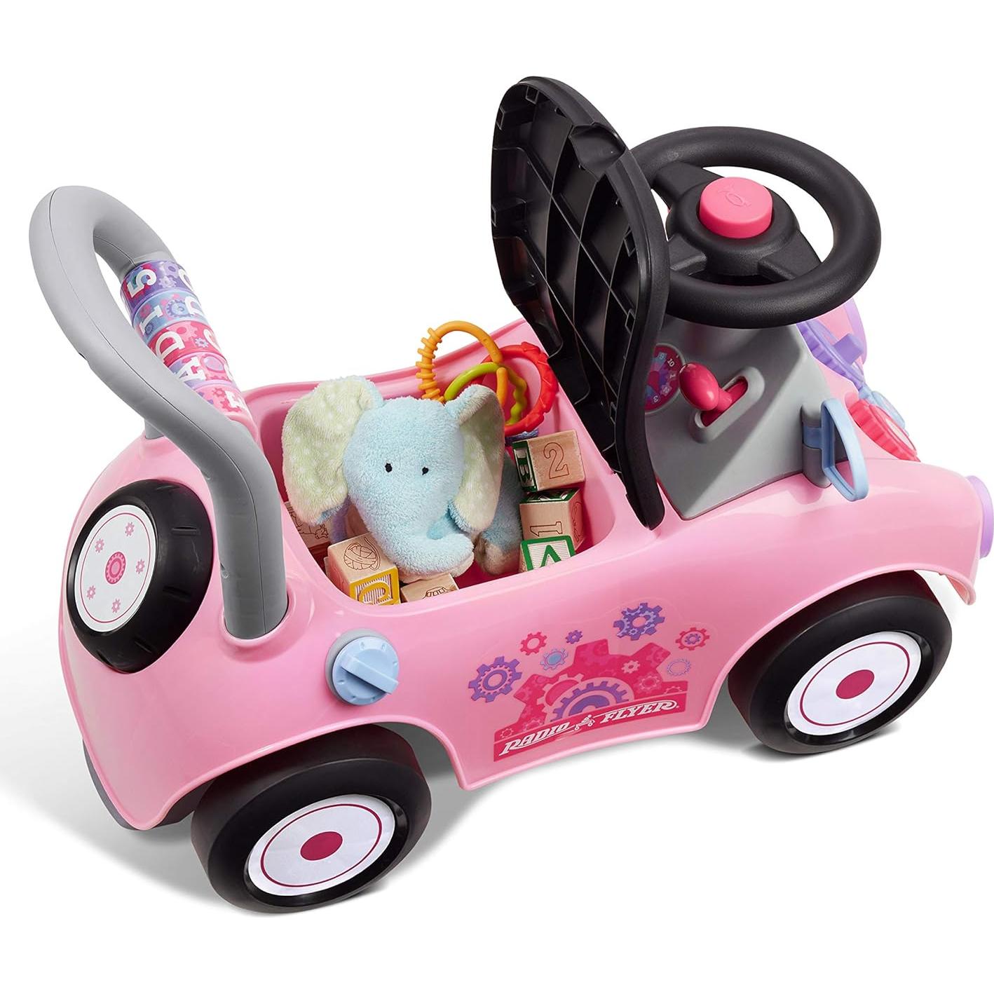 Carro de Creatividad Radio Flyer Rosa 17 Actividades 1-3 Años