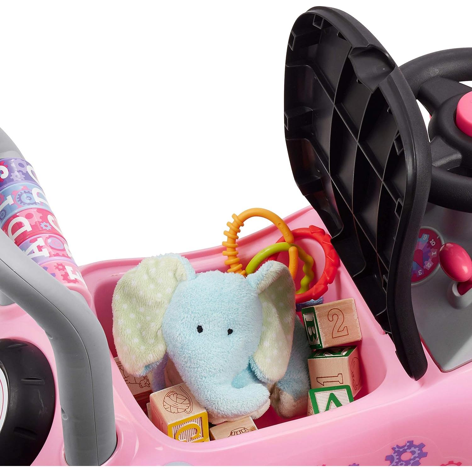 Carro de Creatividad Radio Flyer Rosa 17 Actividades 1-3 Años