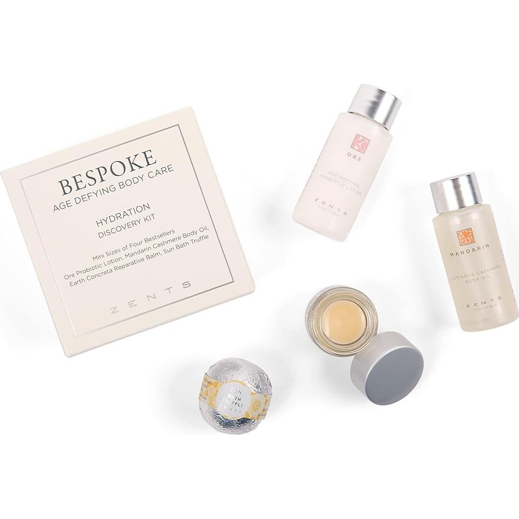 Set Mini Hidratación Zents 4 Piezas - Antienvejecimiento