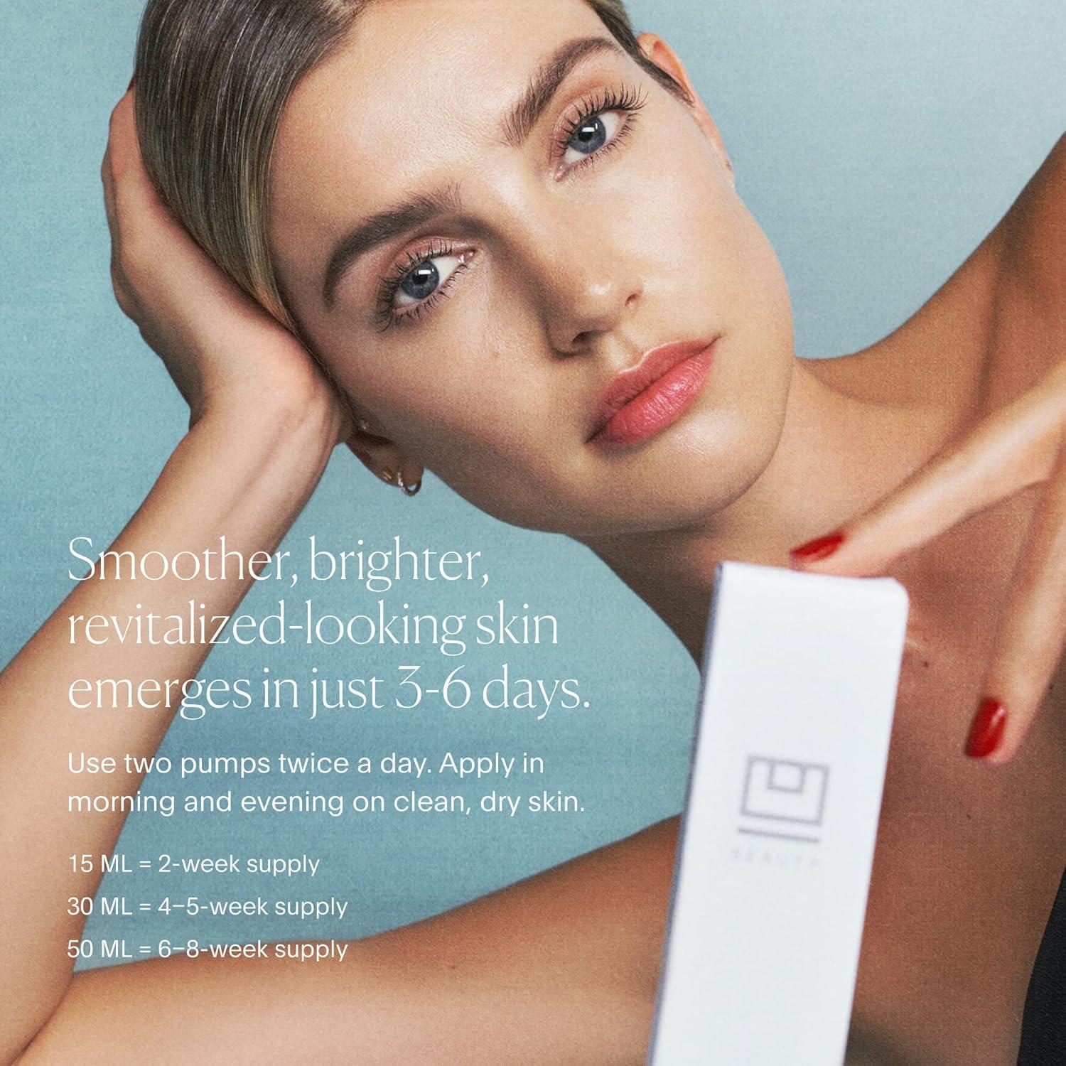 Suero Facial U Beauty 8 en 1 con Vitamina C y Retinol 29.57 ml