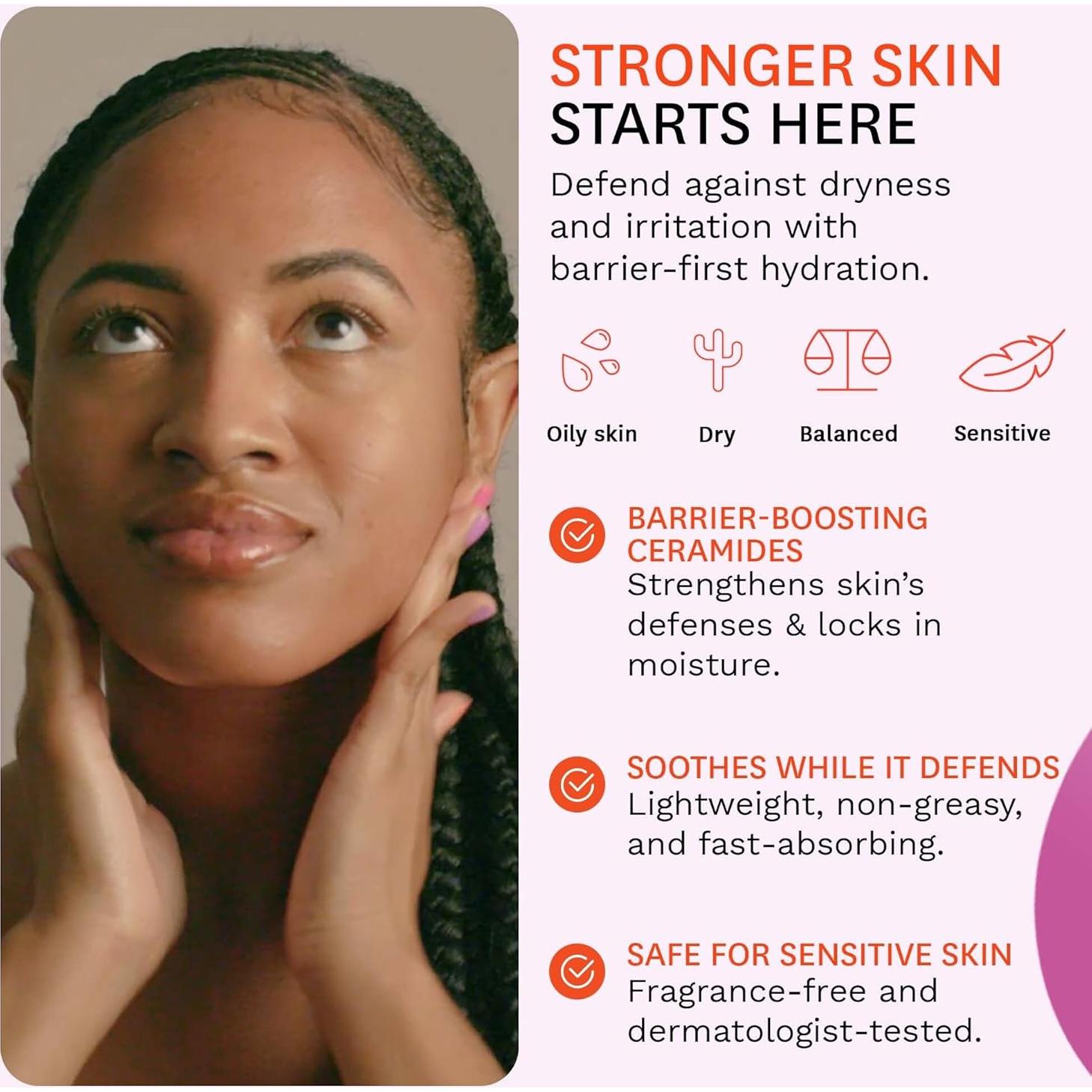 Hidratante Facial de Ceramida Fig.1 50 ml - Vegano y Sin Fragancia