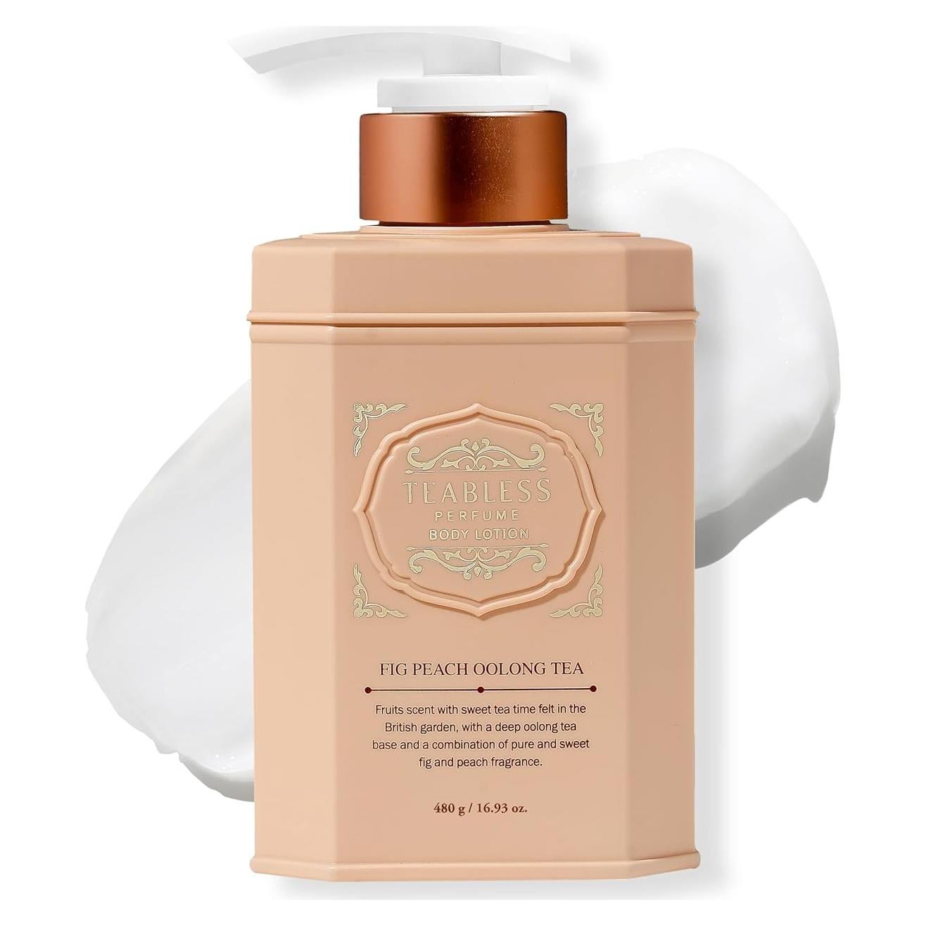 Loción Corporal Hidratante TEABLESS 500ml Higo y Durazno