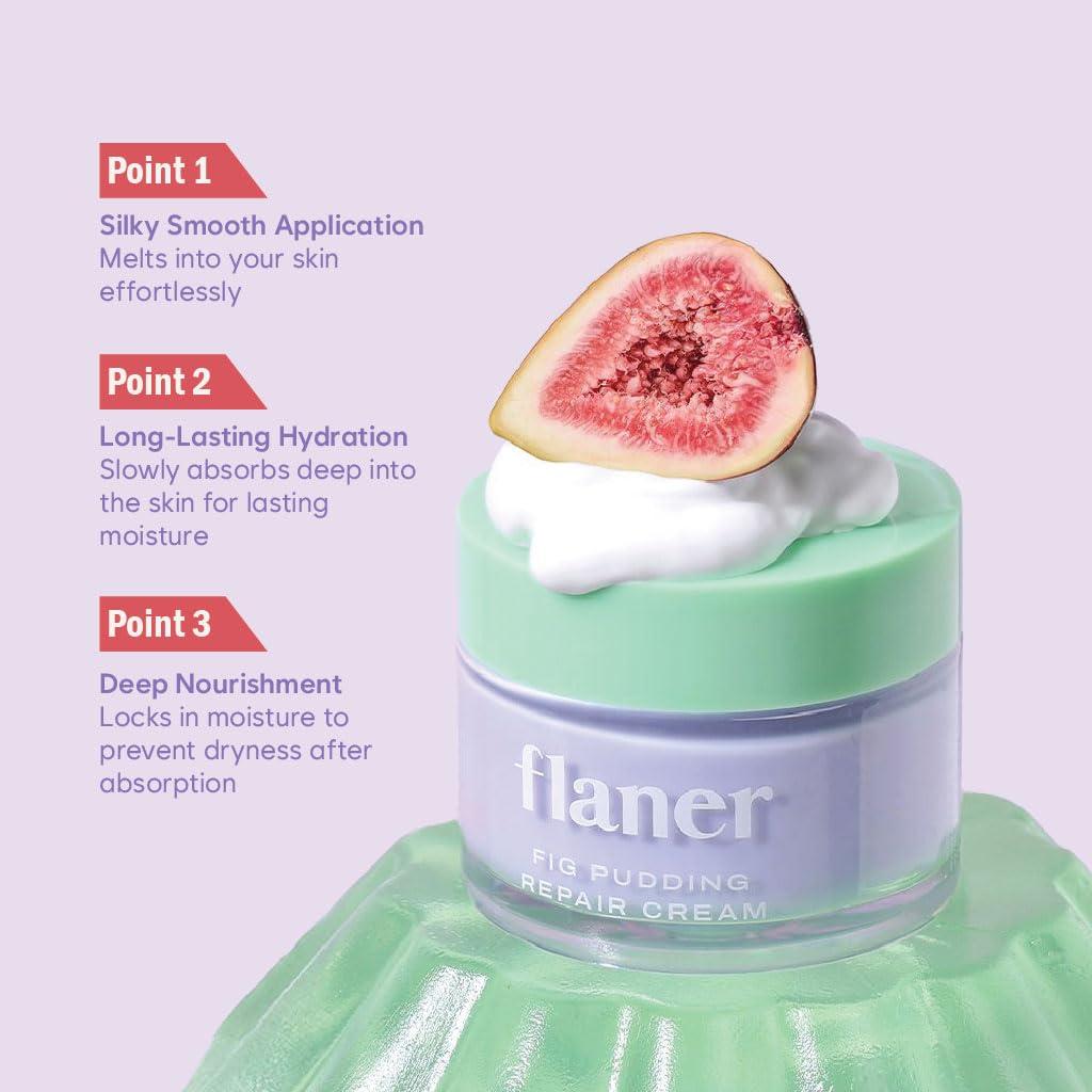 Crema Hidratante Flaner 50ml con 11x Ácido Hialurónico y Ceramidas