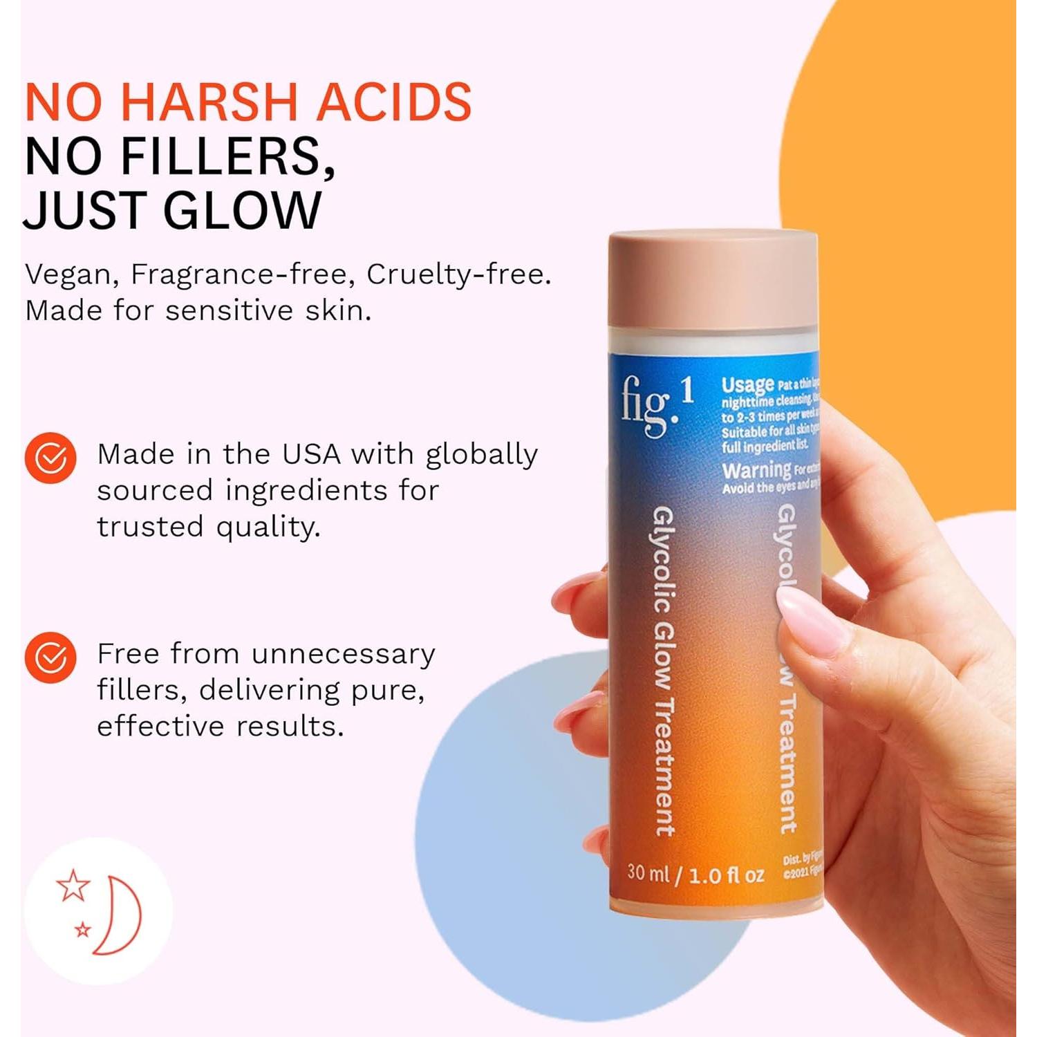 Recarga Fig.1 Tratamiento Brillo Ácido Glicólico 30 ml