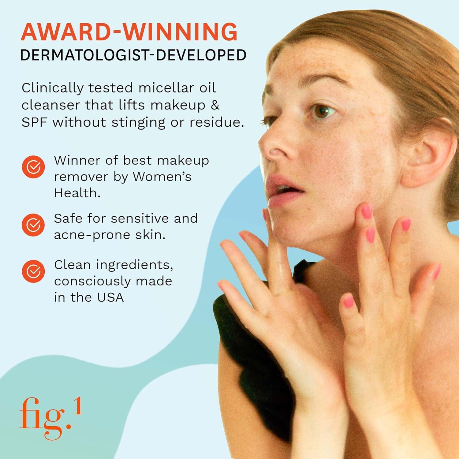 Limpiador Hidratante de Aceite Fig.1 Recarga 100 ml - Desmaquillante Micelar