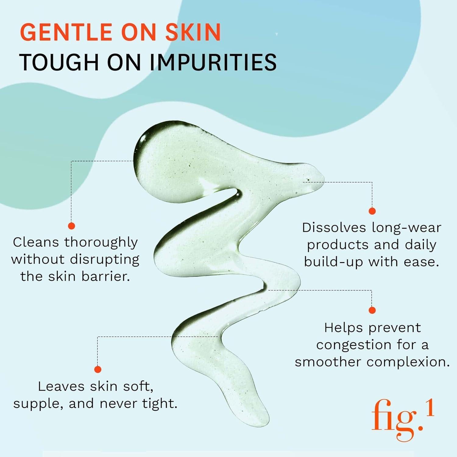 Limpiador Hidratante de Aceite Fig.1 Recarga 100 ml - Desmaquillante Micelar