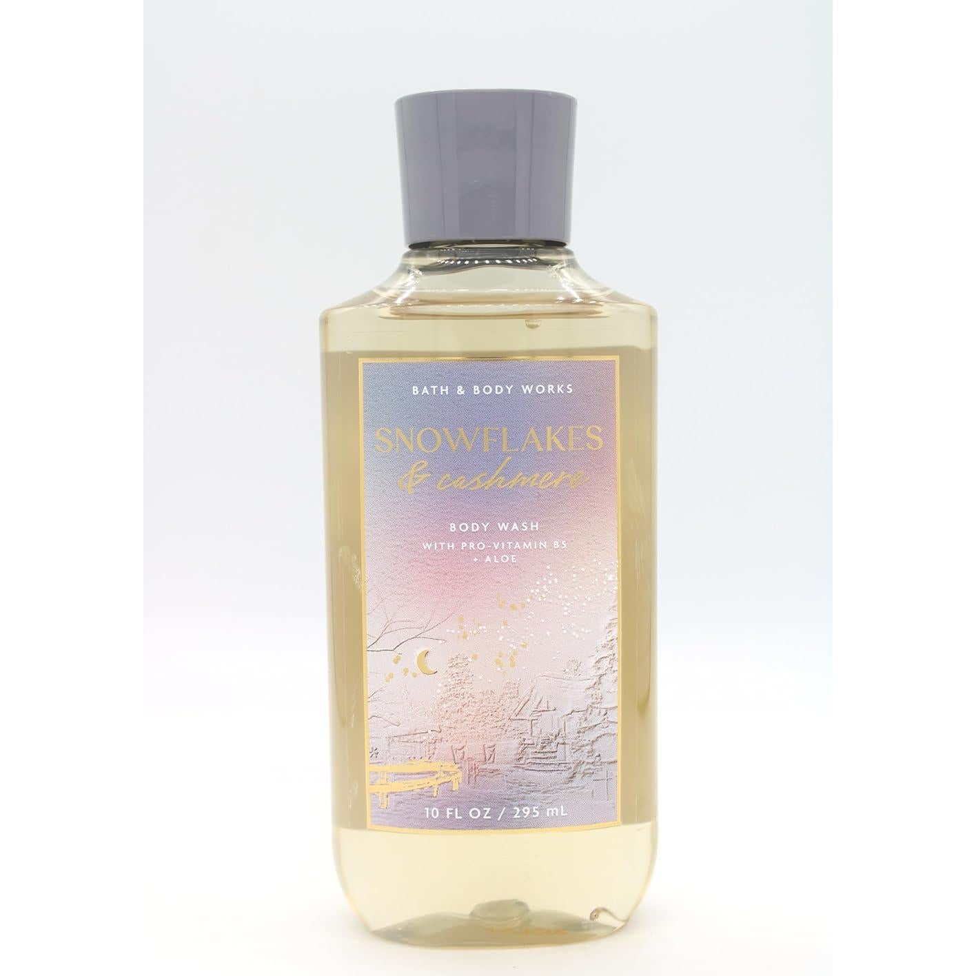 Gel de Ducha Copos de Nieve y Cachemira Bath and Body Works 295 mL
