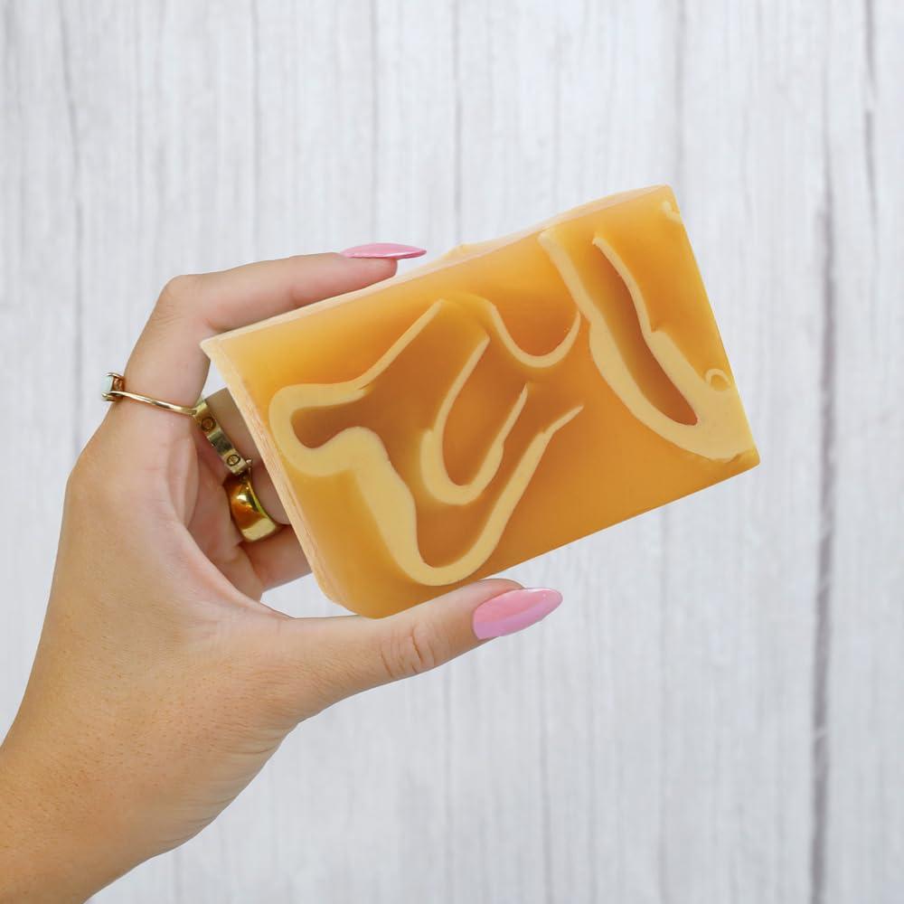 Jabón de Glicerina Primal Elements 163g - Sin Parabenos, Vegano, Cúrcuma