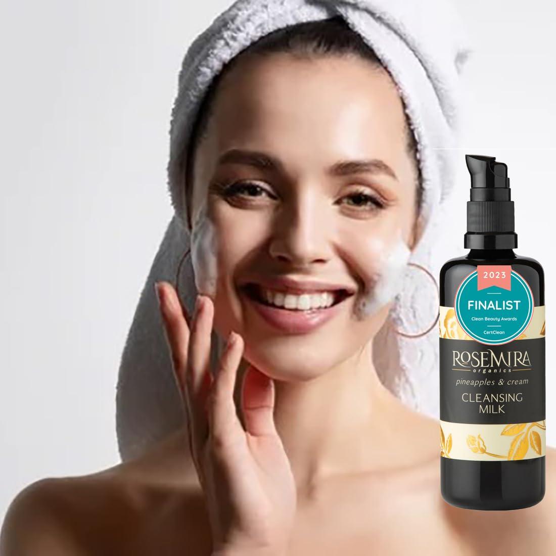 Limpiador Facial Hidratante Orgánico Rosemira 113g Piel Seca