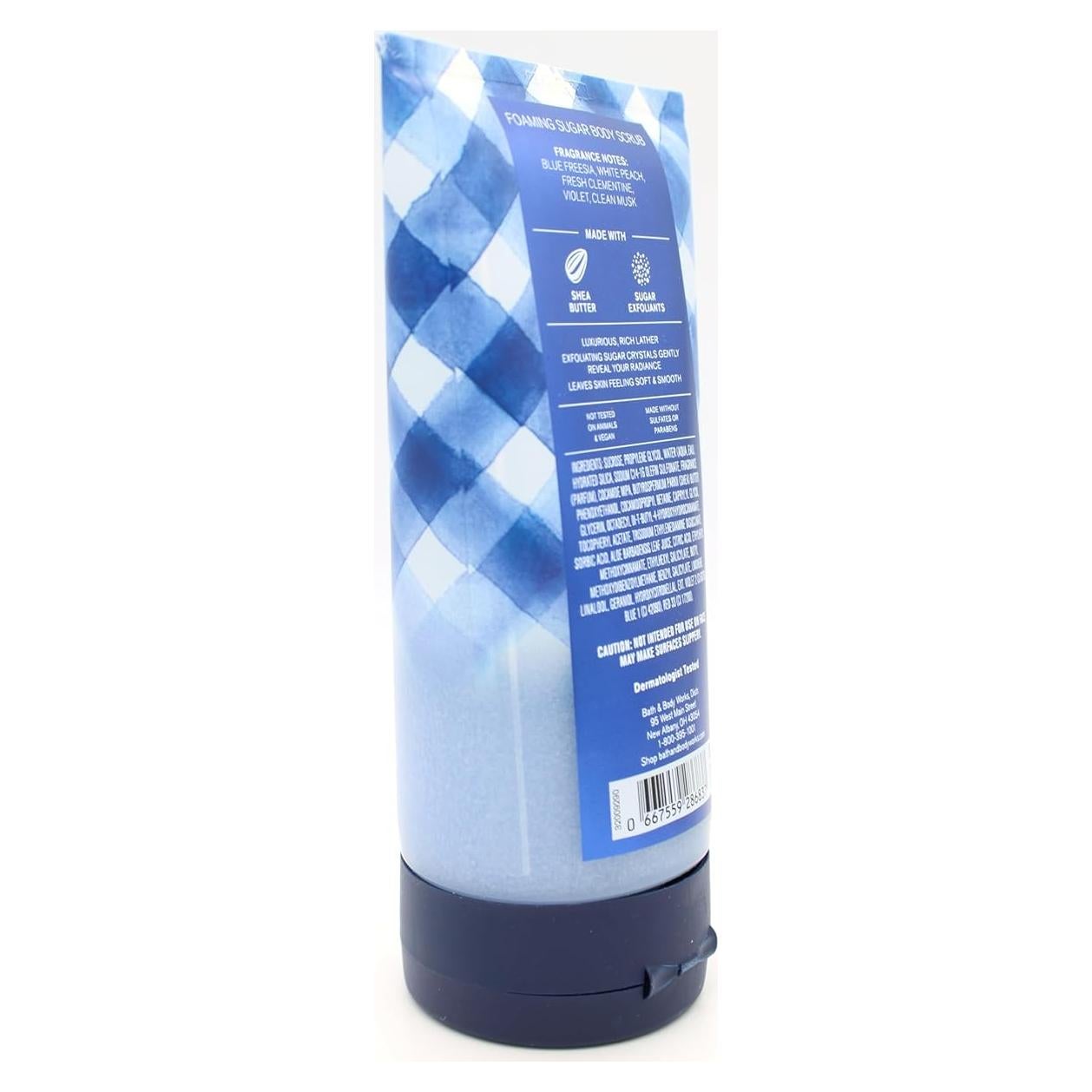 Exfoliante Espumoso de Azúcar Gingham 226 g Bath and Body Works