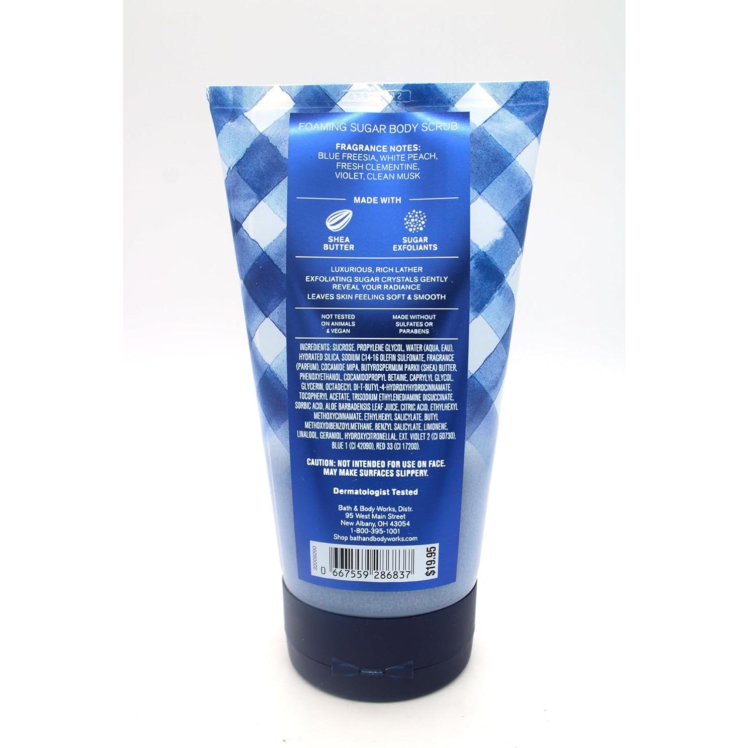 Exfoliante Espumoso de Azúcar Gingham 226 g Bath and Body Works