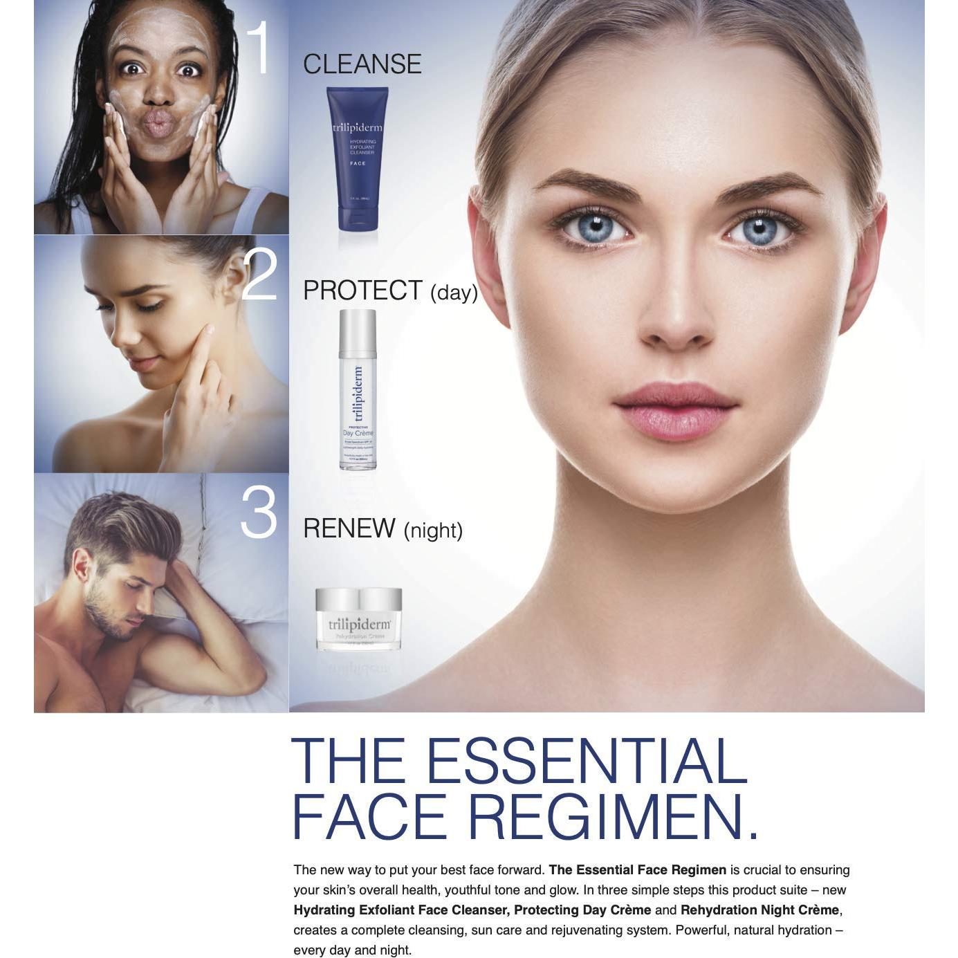 Limpiador Facial 3 en 1 Trilipiderm 85g - Exfoliante Hidratante