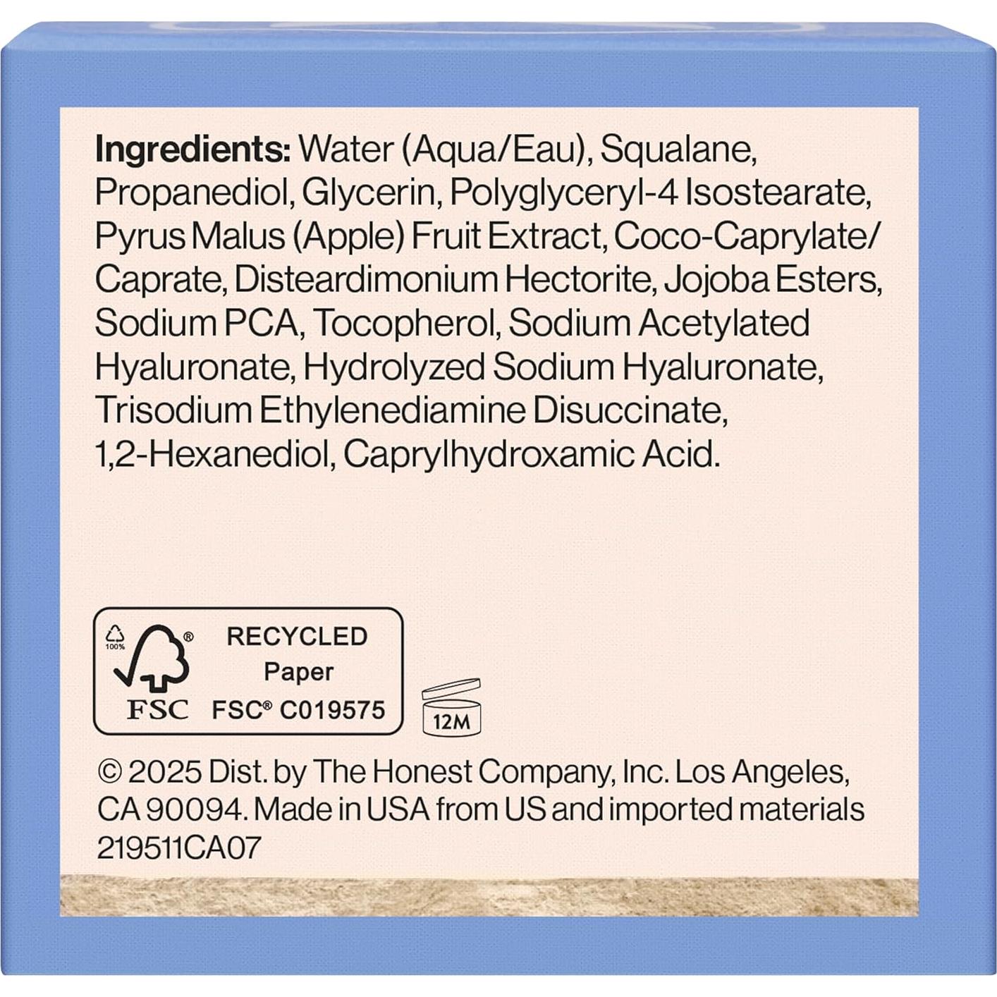 Paquete de Limpiador Facial Gel Suave + Crema Hidrogel Honest Beauty