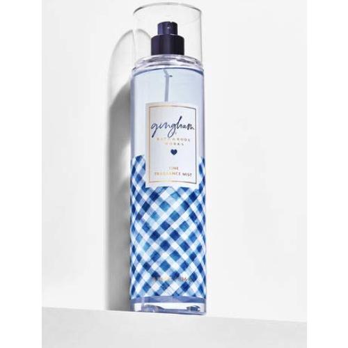 Set de Regalo Gingham 3 Piezas Bath and Body Works - Crema, Bruma y Gel