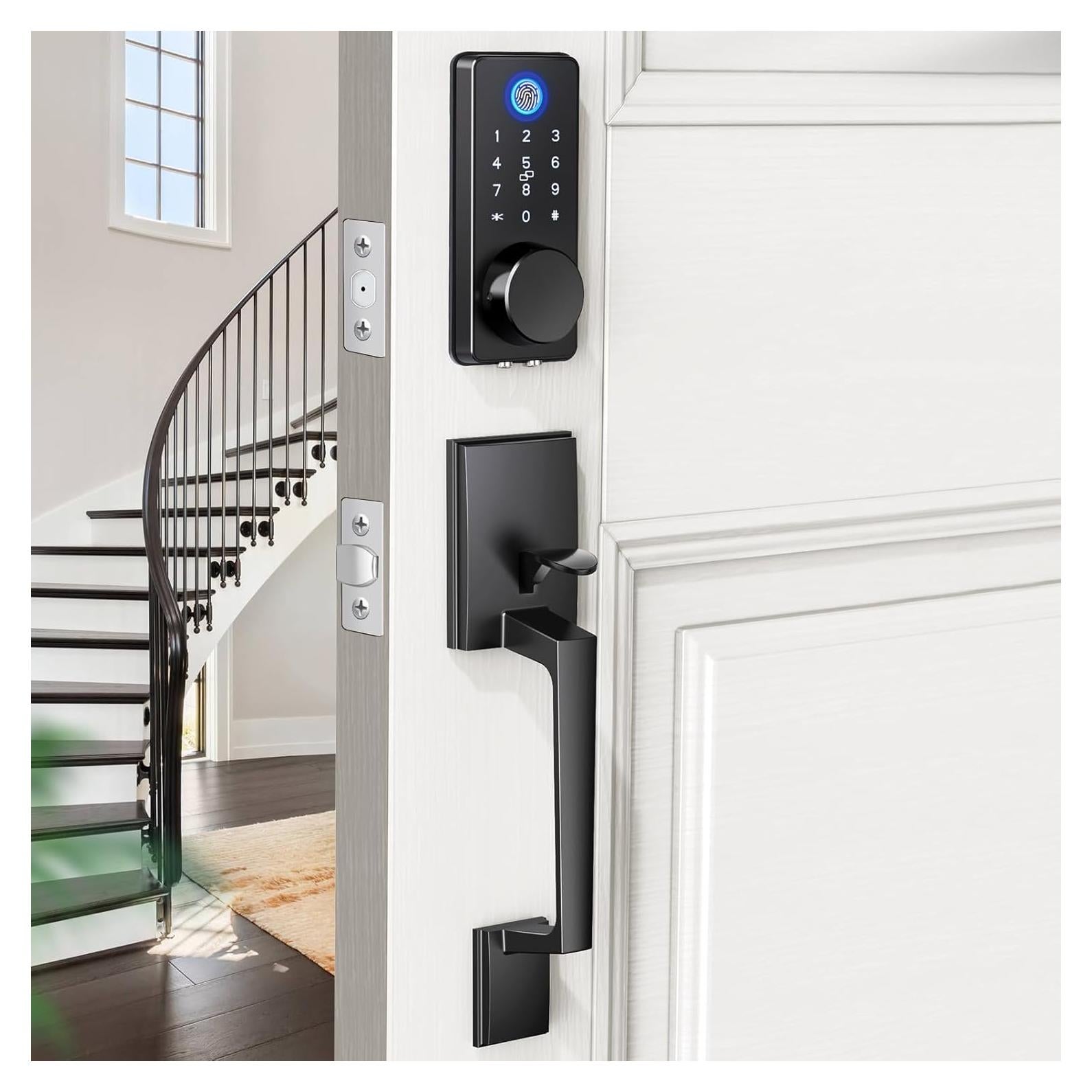 Cerradura Inteligente LOCTIAN DL0102 con Huella Dactilar y APP