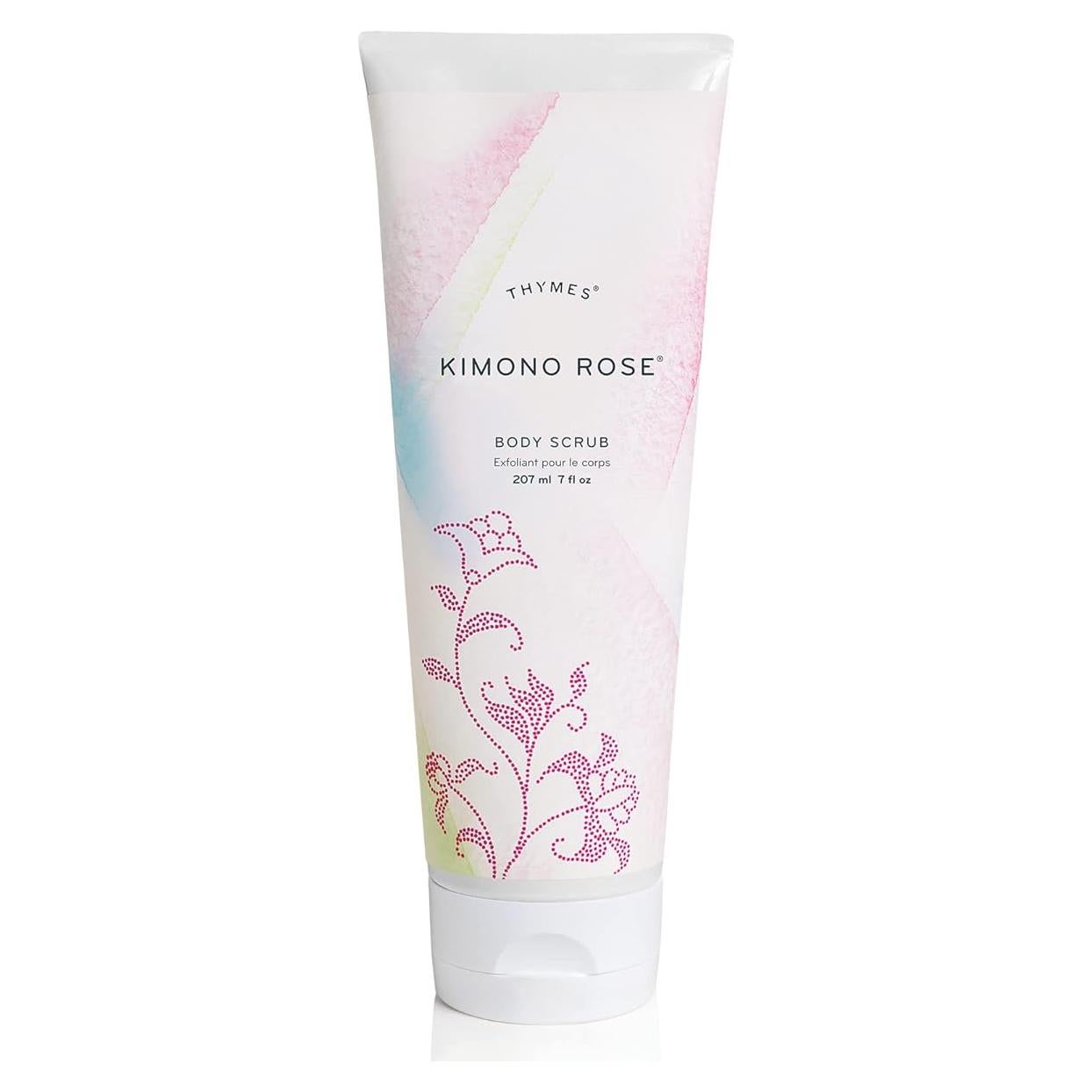 Exfoliante Corporal Thymes Kimono Rose 207 ml - Hidratante Floral