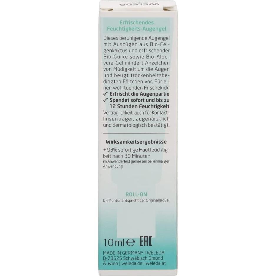Gel para Ojos Hidratante Weleda 10 ml - Extracto de Cactus
