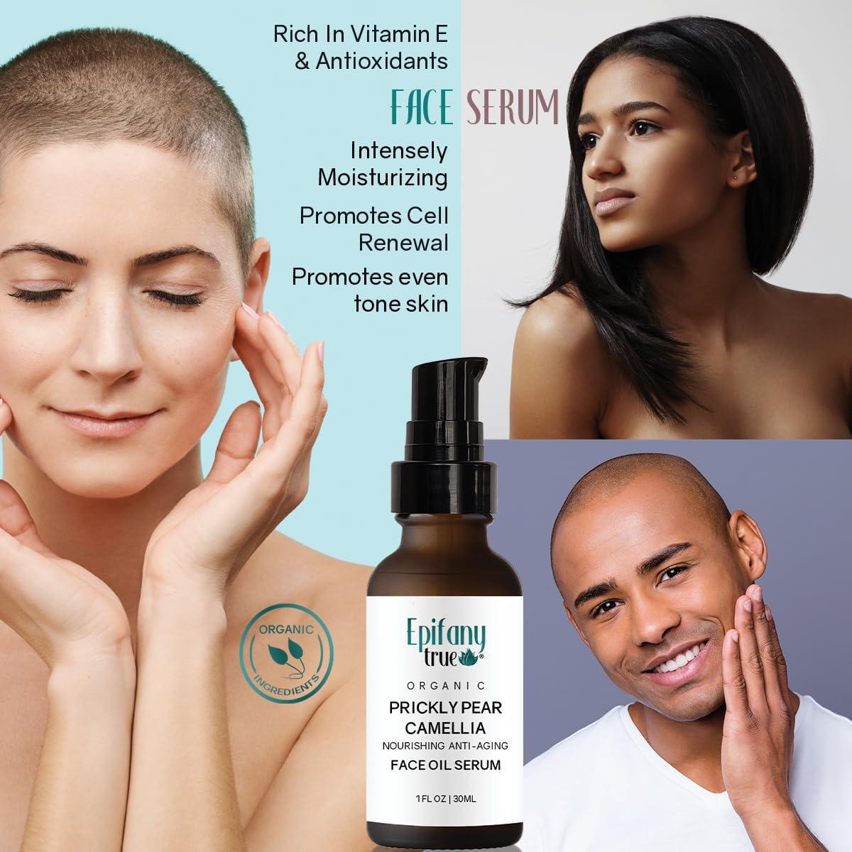 Suero Facial Hidratante Epifany 30mL + Rodillo Jade Natural