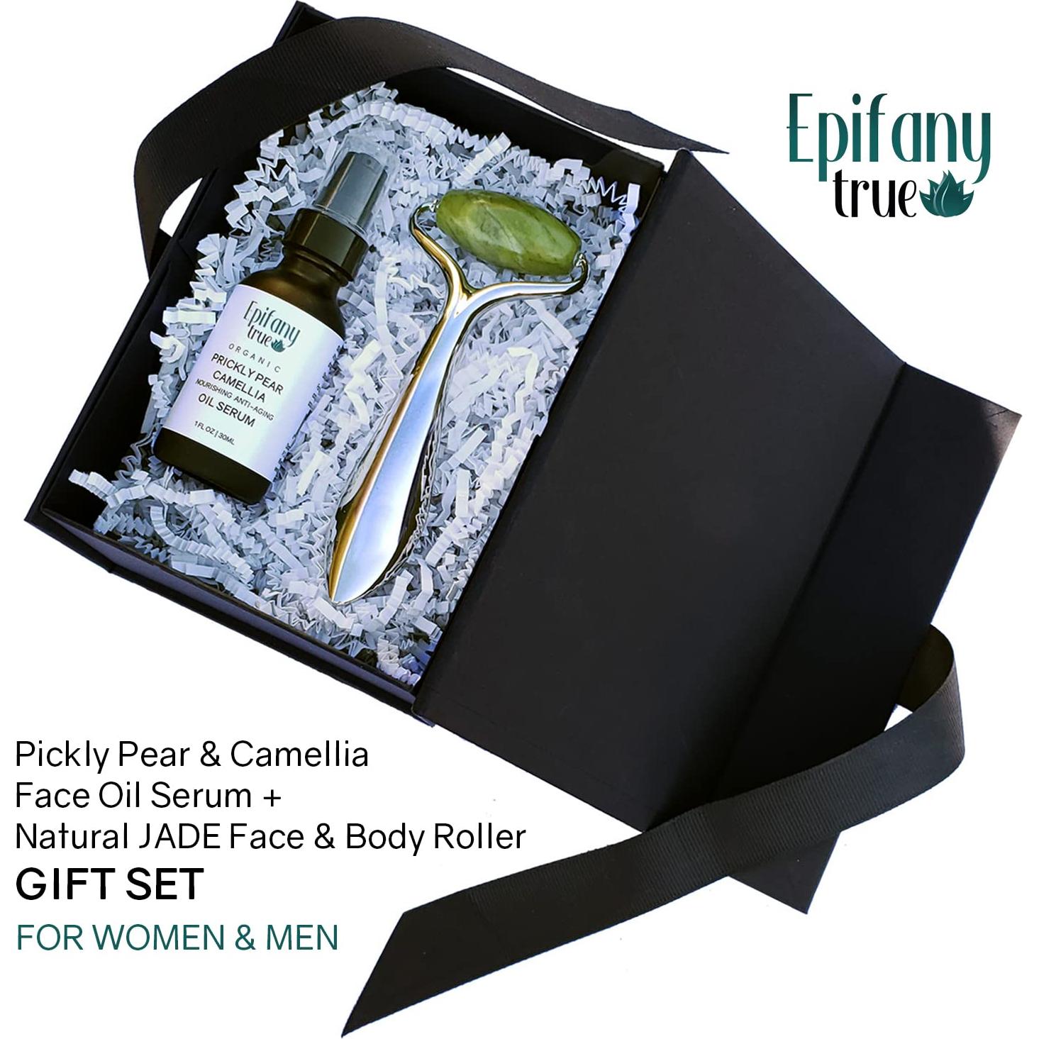 Suero Facial Hidratante Epifany 30mL + Rodillo Jade Natural