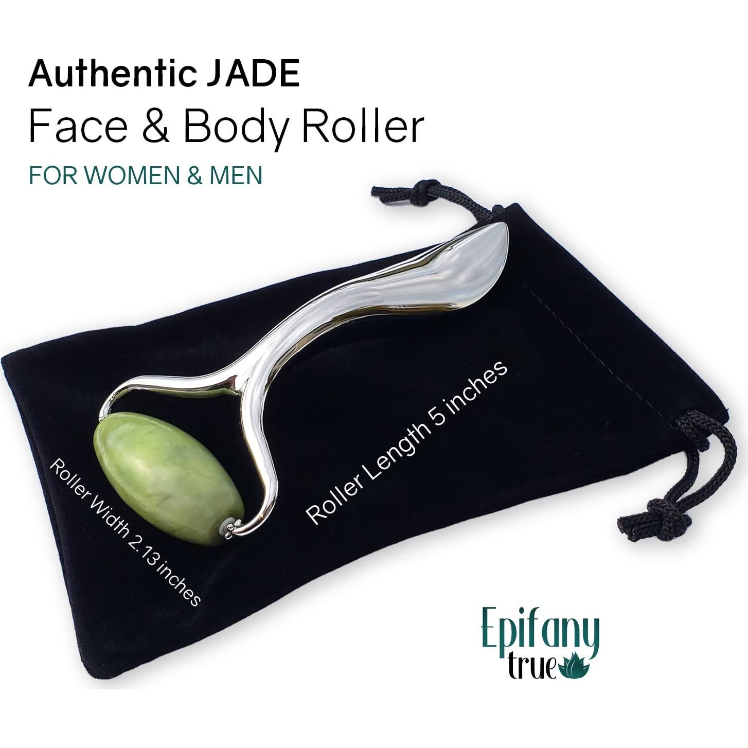 Suero Facial Hidratante Epifany 30mL + Rodillo Jade Natural