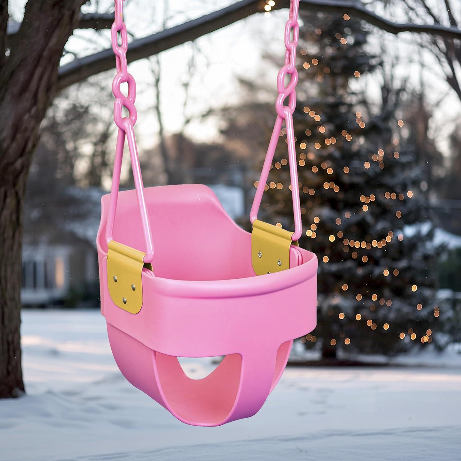 Columpio de Cubo Rosa Productos Squirrel para Niños