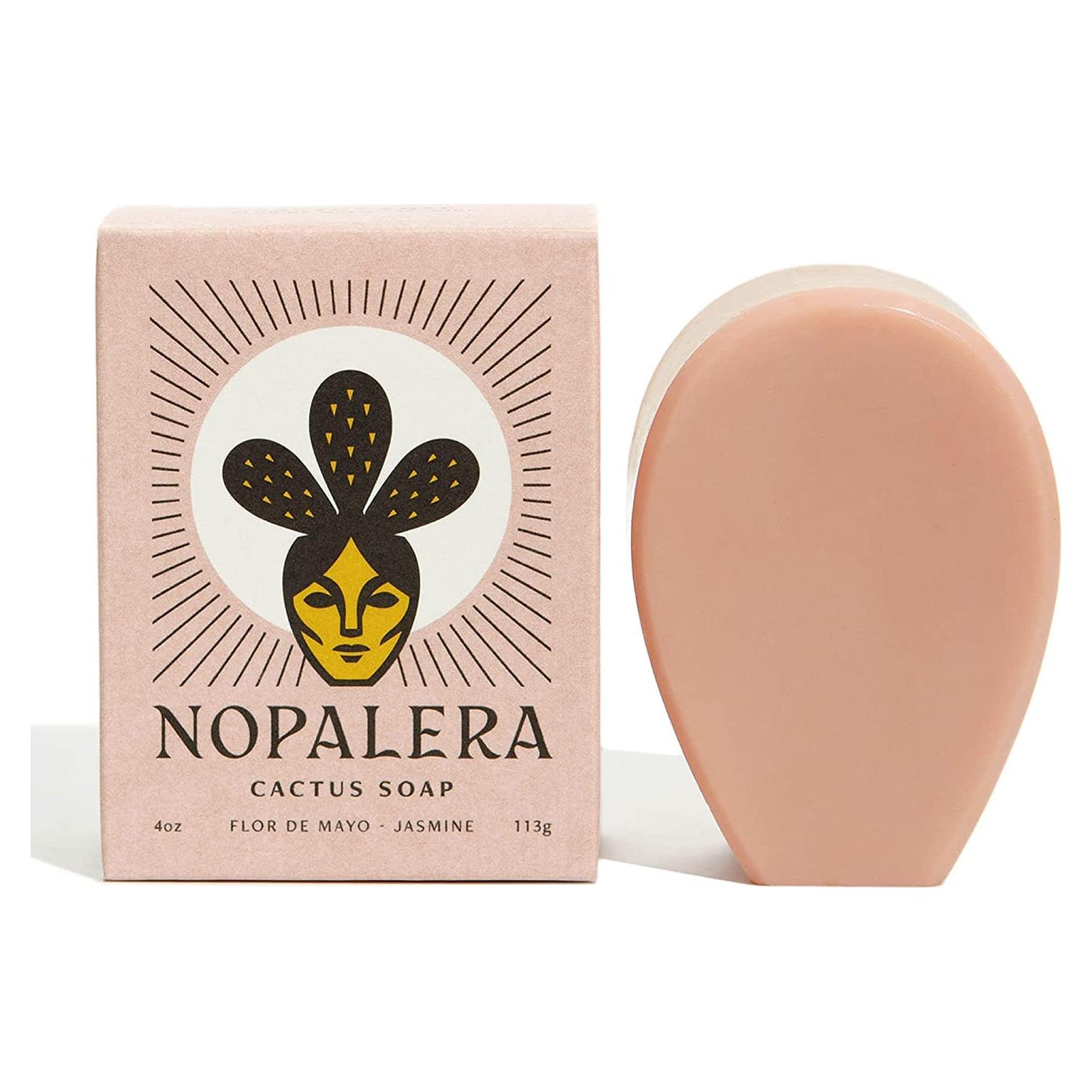 Jabón de Barra Nopalera Nopal con Aceite de Jazmín 113 g