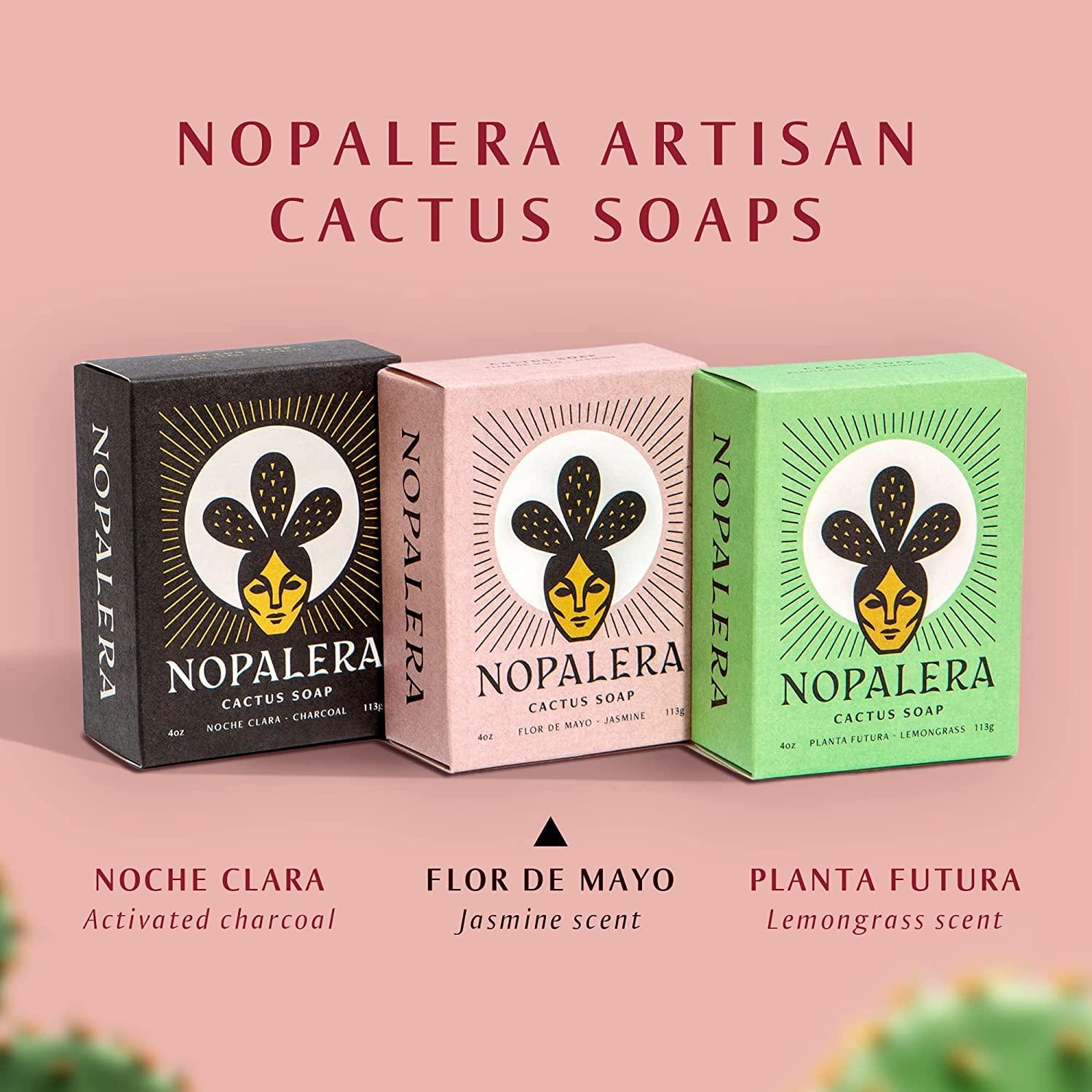 Jabón de Barra Nopalera Nopal con Aceite de Jazmín 113 g