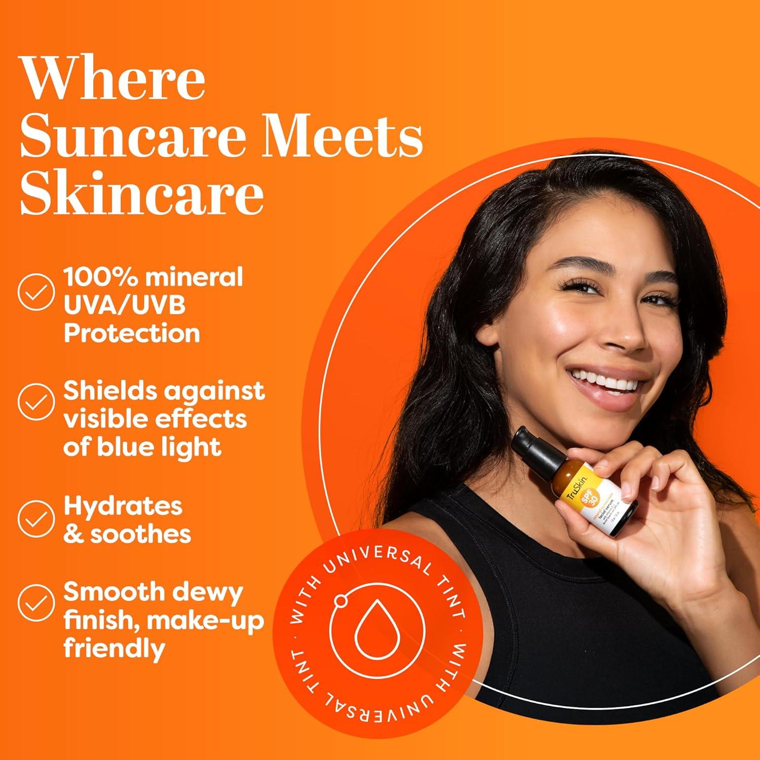 Suero Solar TruSkin SPF 30 Tinte Universal 29.57 ml