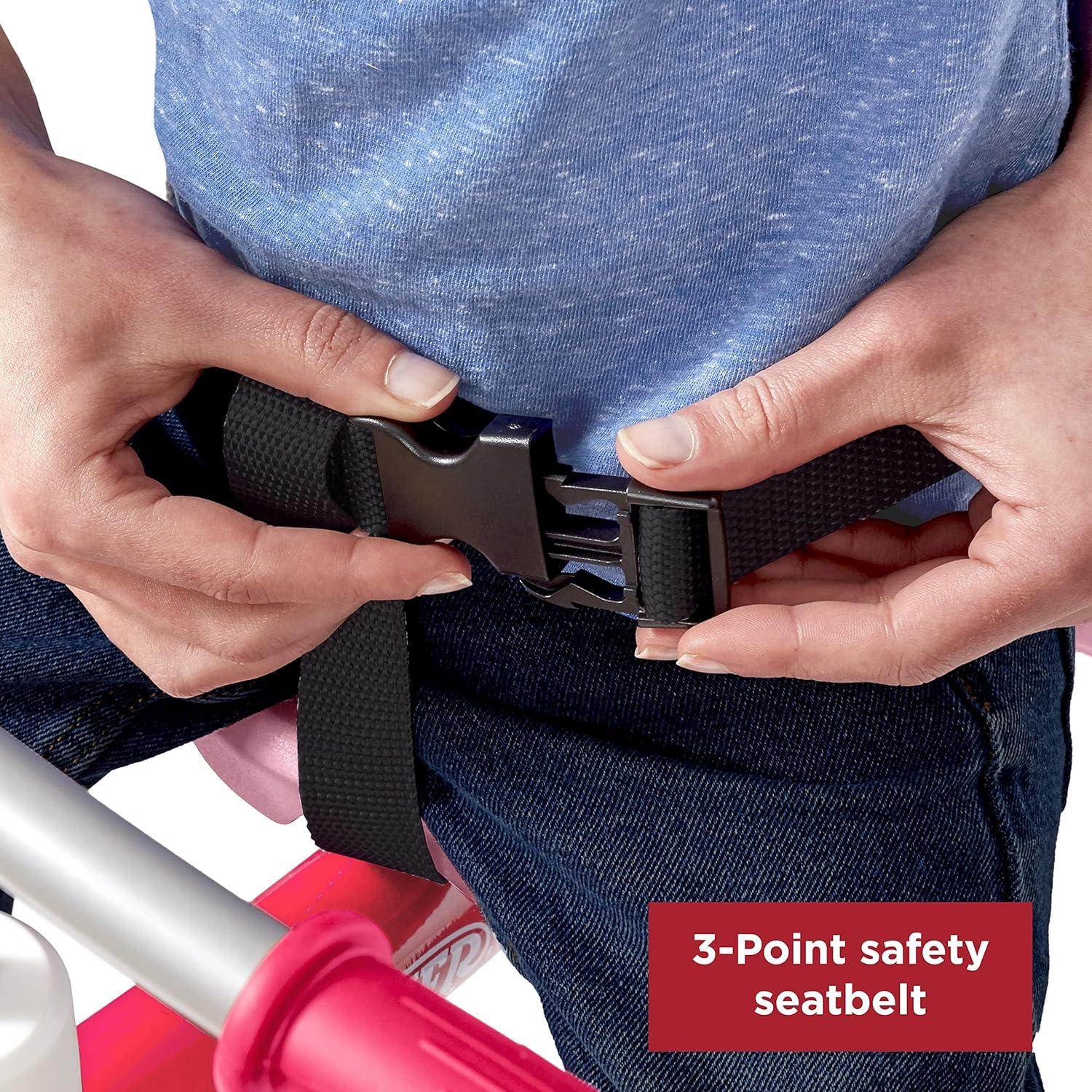 Triciclo Radio Flyer Paseo 'N Trike Rosa 4 en 1 para Niños