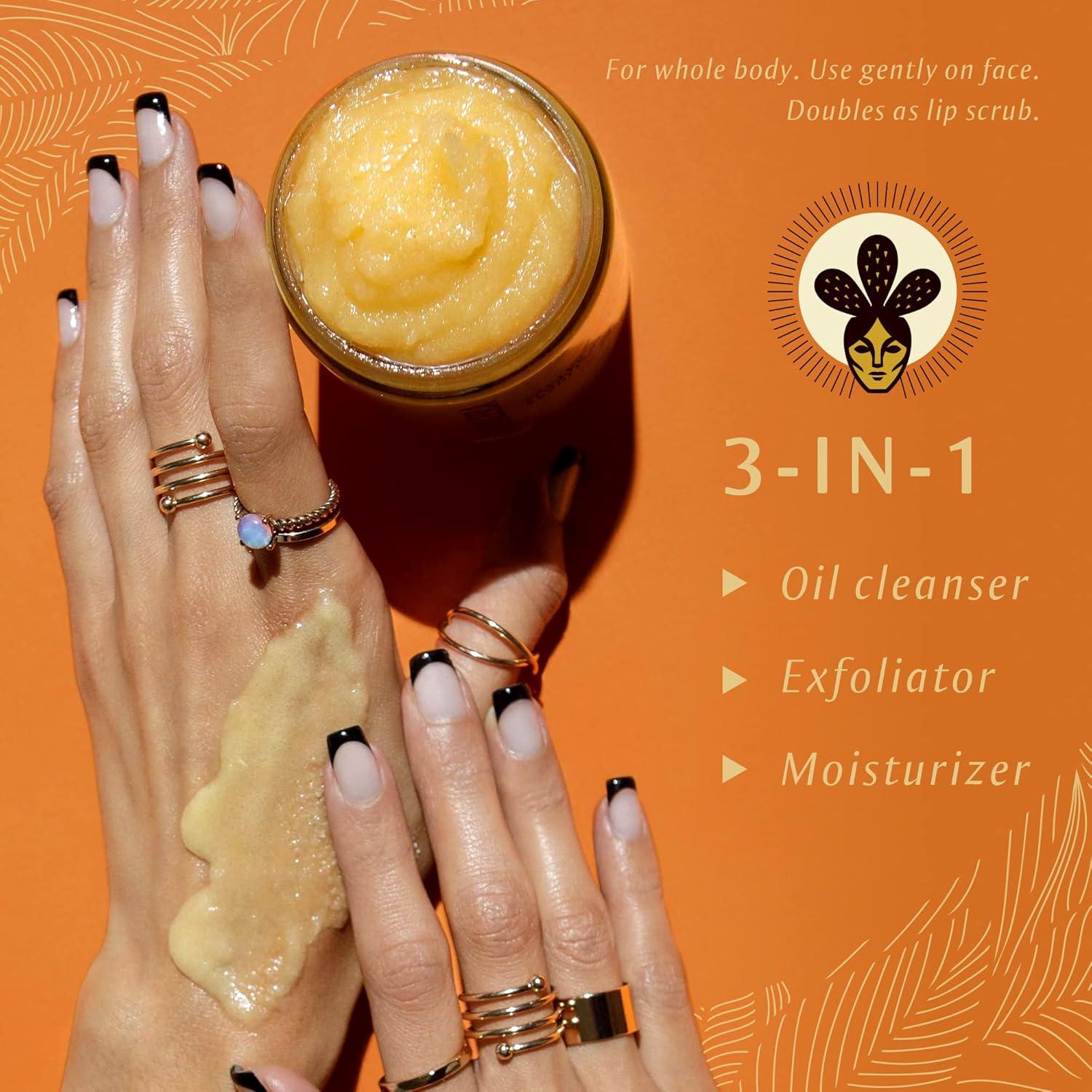 Exfoliante 3 en 1 Nopalera Flor de Cactus Mandarina 170 g