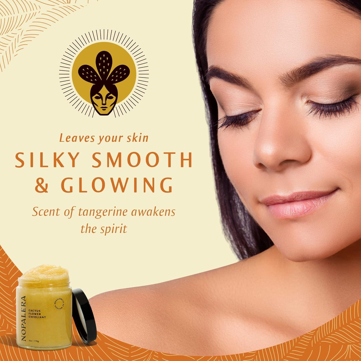 Exfoliante 3 en 1 Nopalera Flor de Cactus Mandarina 170 g