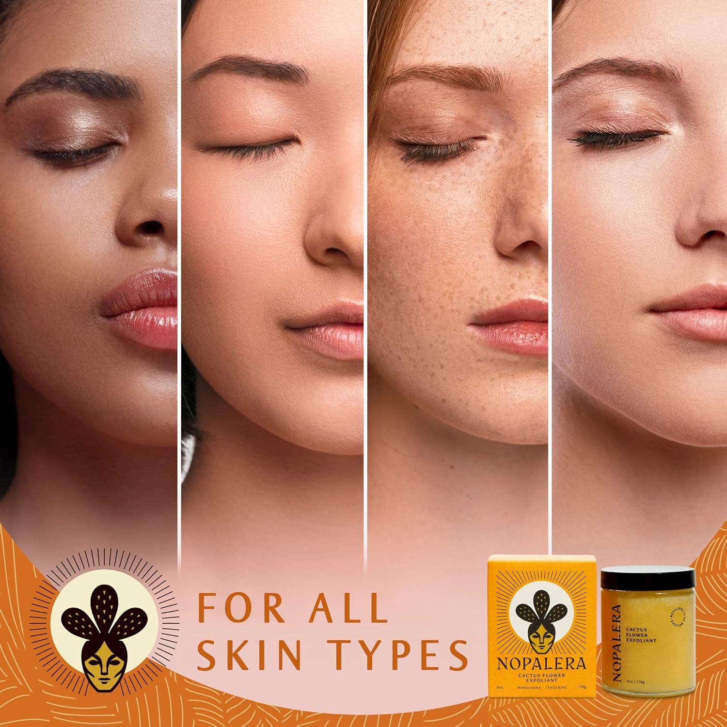 Exfoliante 3 en 1 Nopalera Flor de Cactus Mandarina 170 g