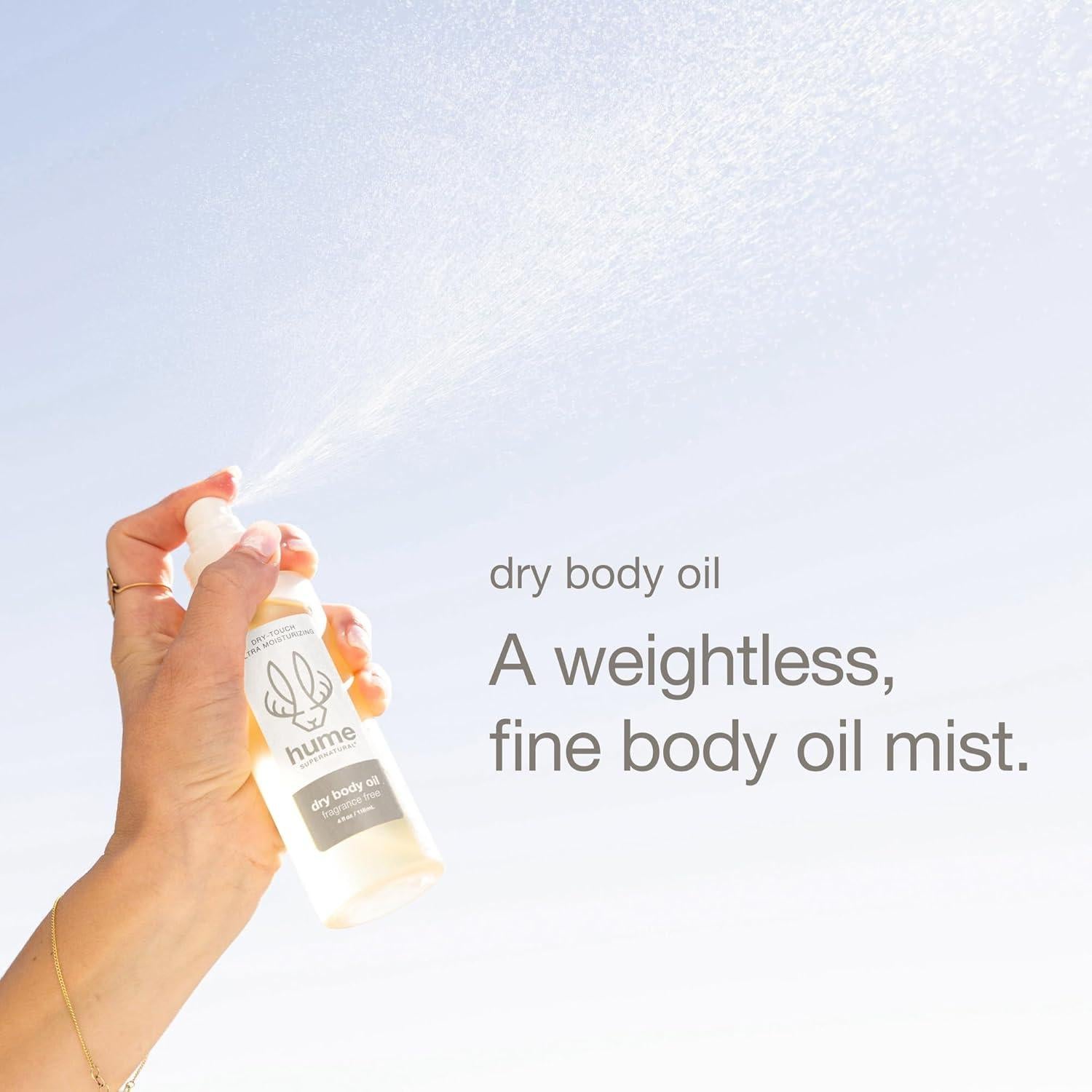 Aceite Corporal Seco HUME SUPERNATURAL Sin Fragancia 132g