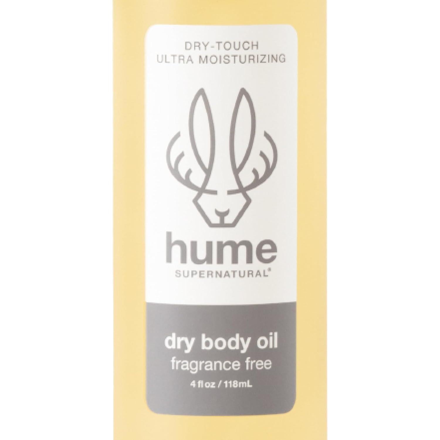 Aceite Corporal Seco HUME SUPERNATURAL Sin Fragancia 132g