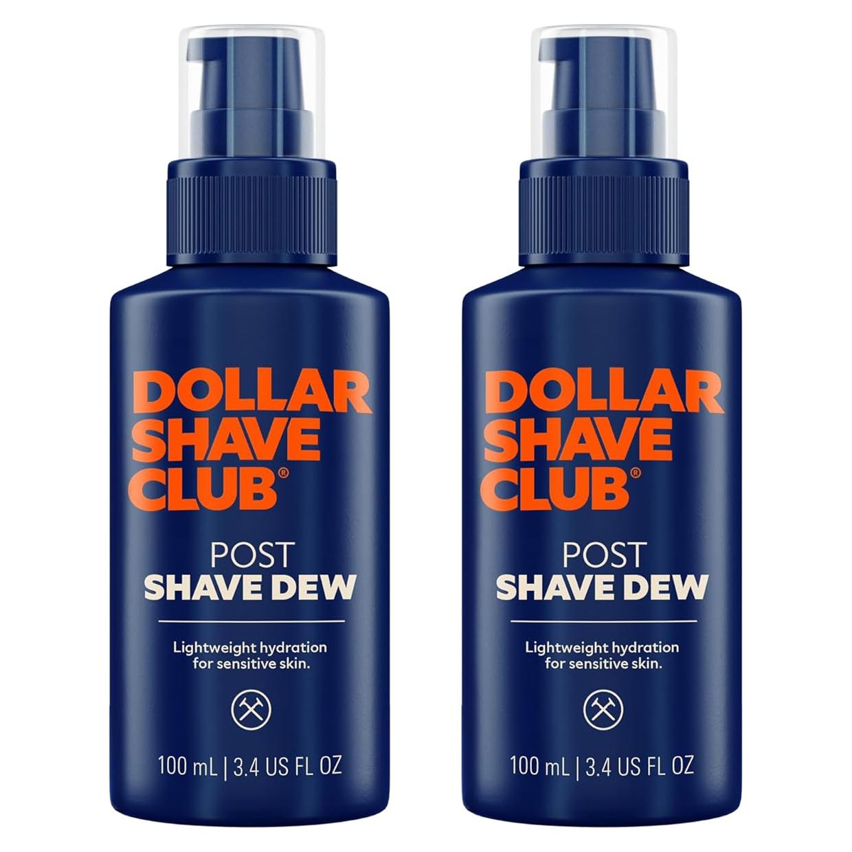 Gel Hidratante Post Afeitado Dollar Shave Club 2 Paquete 100ml