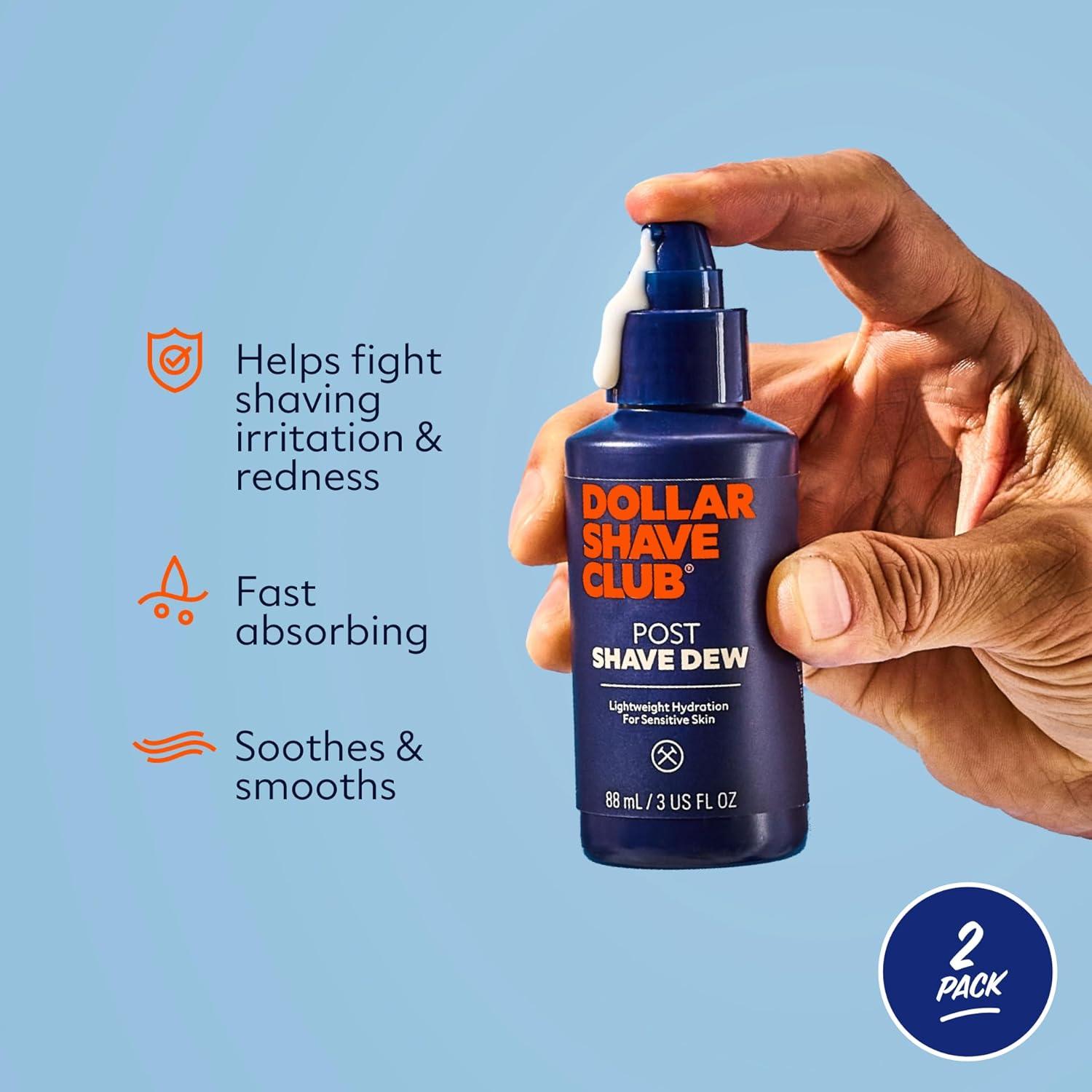 Gel Hidratante Post Afeitado Dollar Shave Club 2 Paquete 100ml
