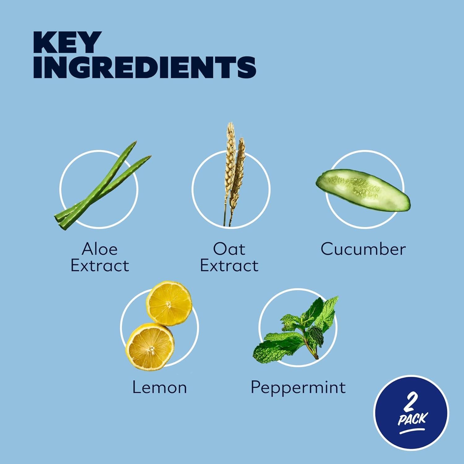 Gel Hidratante Post Afeitado Dollar Shave Club 2 Paquete 100ml