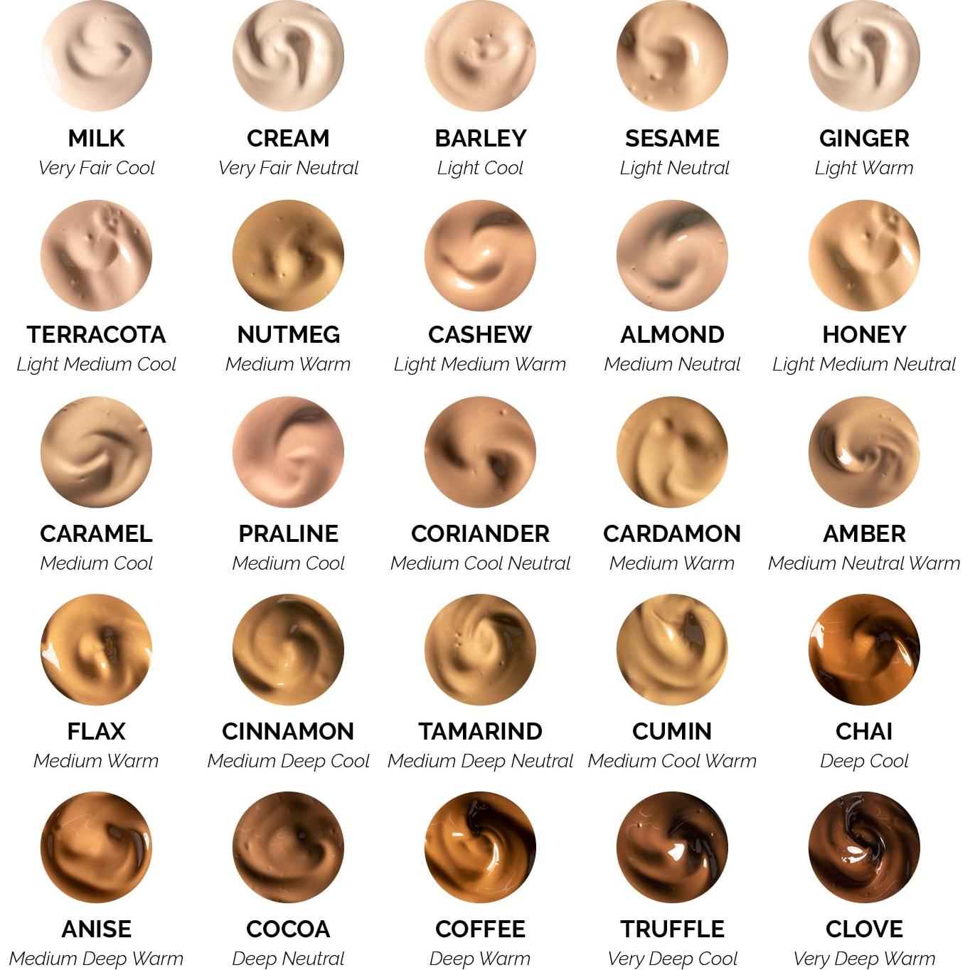 Base de Maquillaje OFIR Satin Chai 30 ml - Cobertura Media Vegana