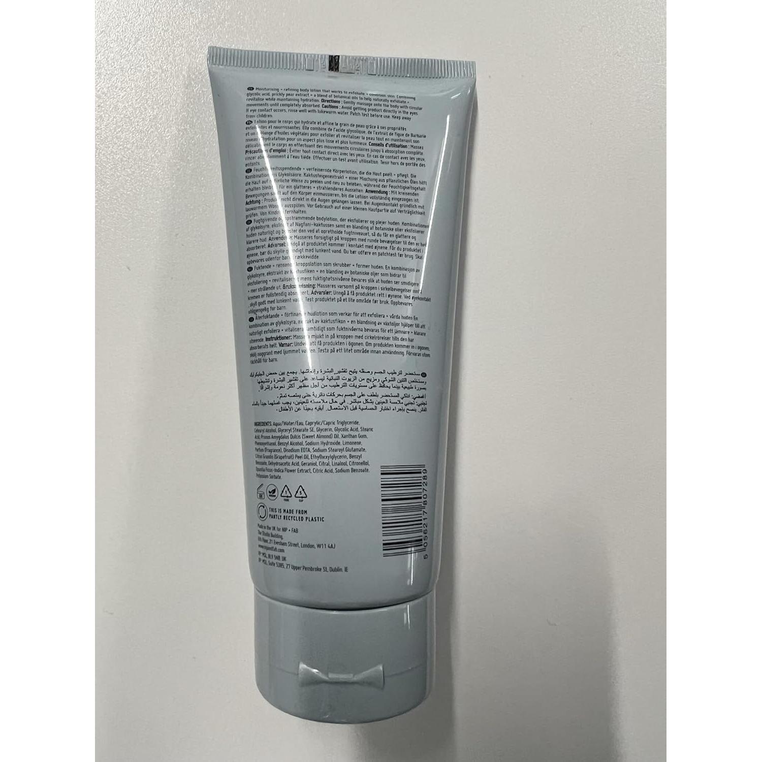 Crema Corporal Nip+Fab Glycolic Fix 198.45 ml AHA Hidratante