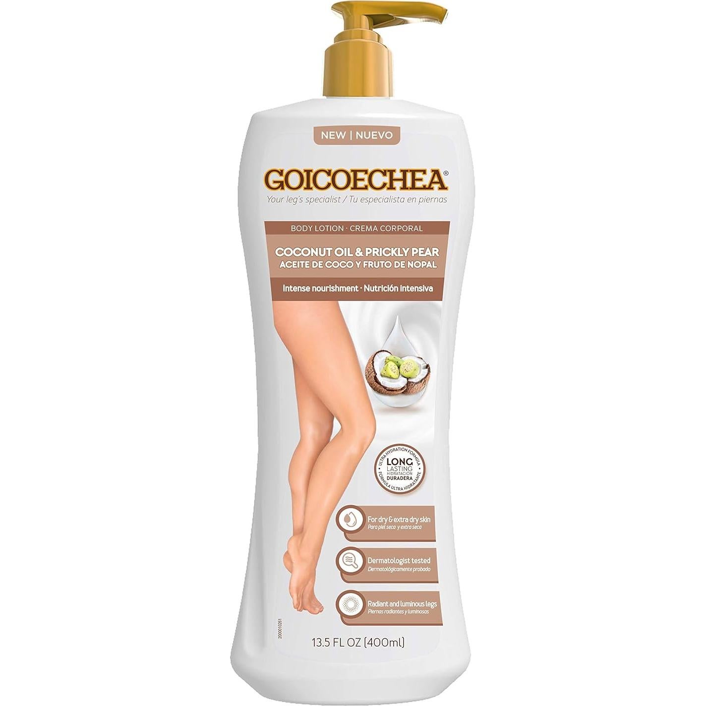 Loción Corporal Firmante Goicoechea con Coco y Nopal 1kg