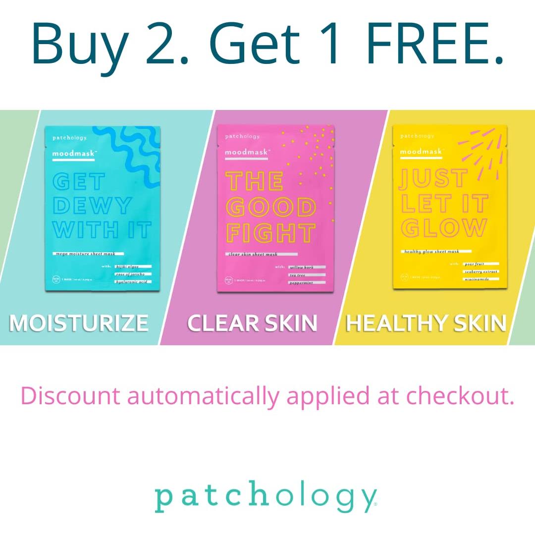 Mascarilla Facial Patchology Get Dewy - Hidratante 1 unidad