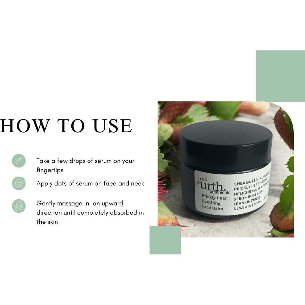 Bálsamo Calmante de Nopal Urth Botanicals 57g Piel Seca y Sensible